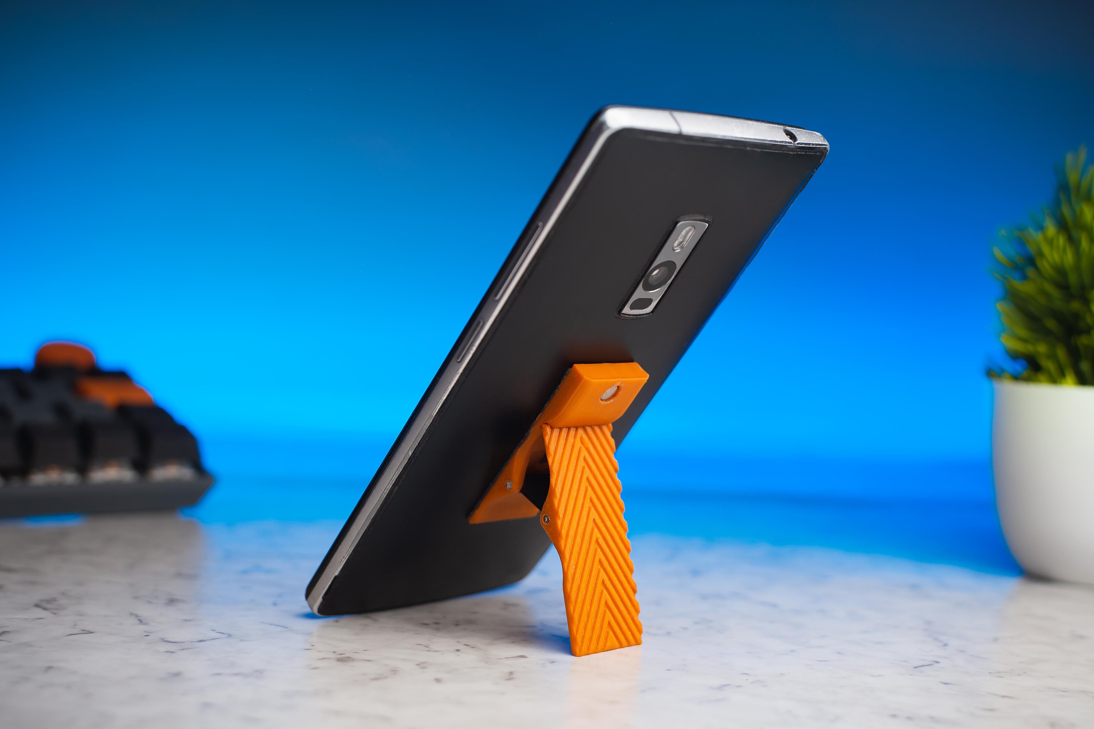 Phone holder or kickstand 3d model