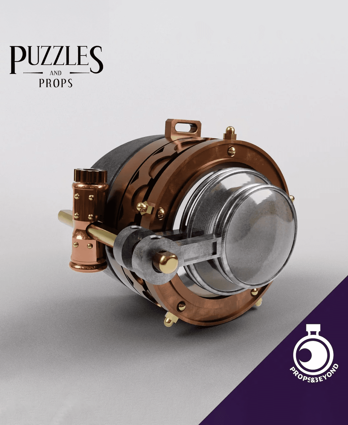 Steampunk Monocle 3d model