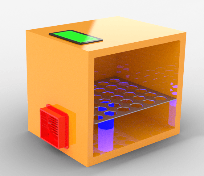 Food dryer or fermentation oven #FunctionalArt 3d model