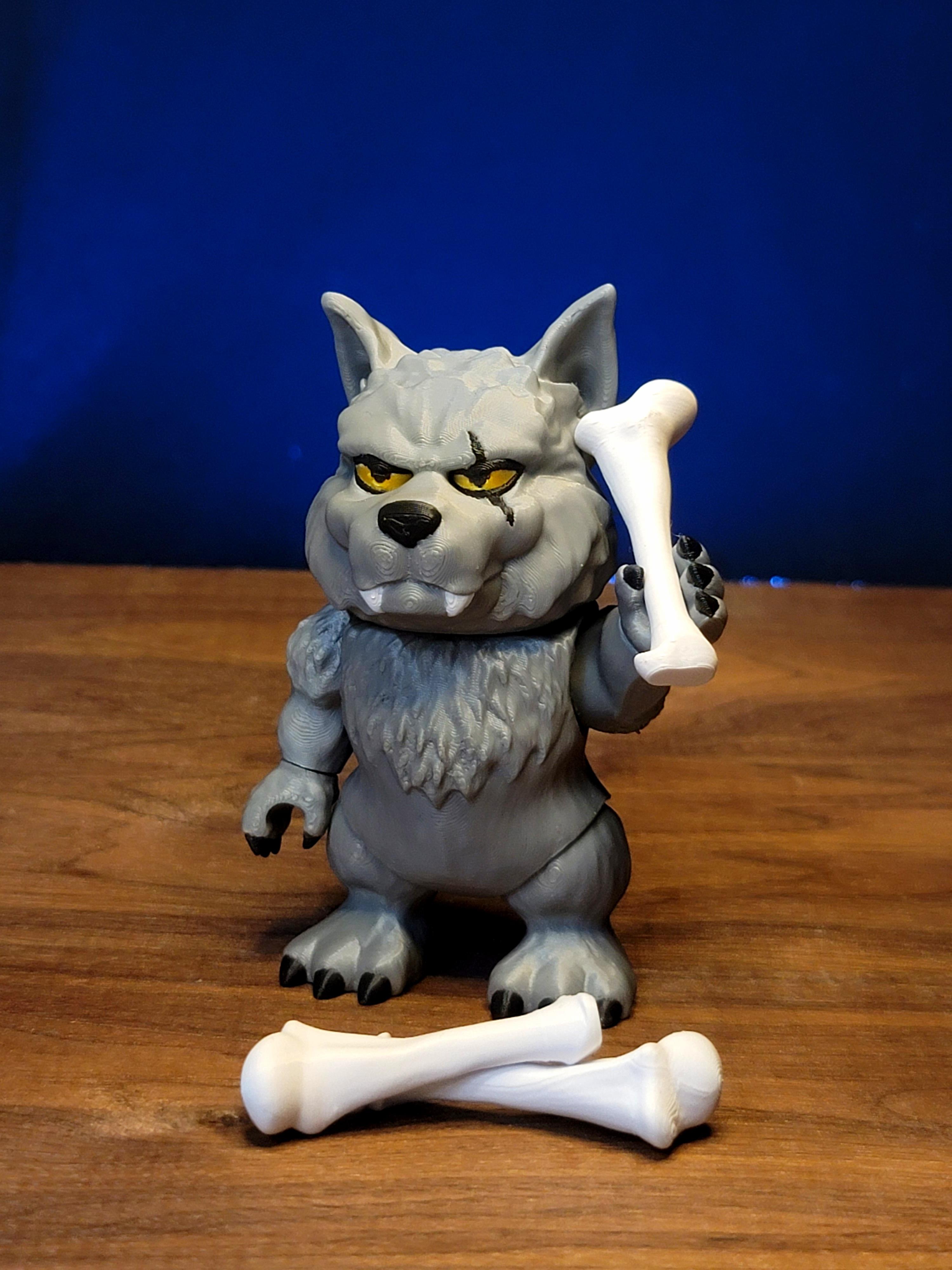 Wolfman Flexi 3d model