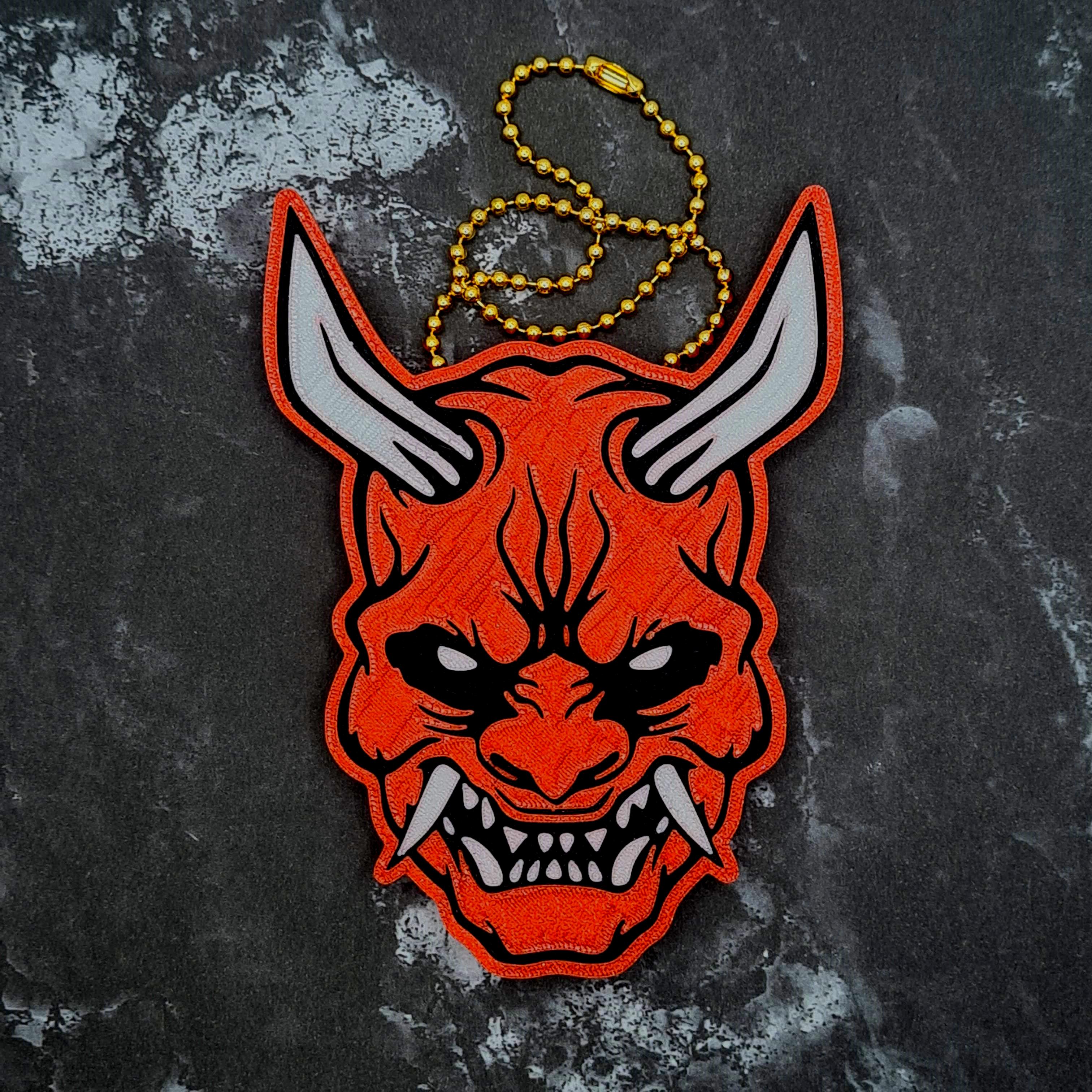 Oni Charm 5 (with outline) 3d model