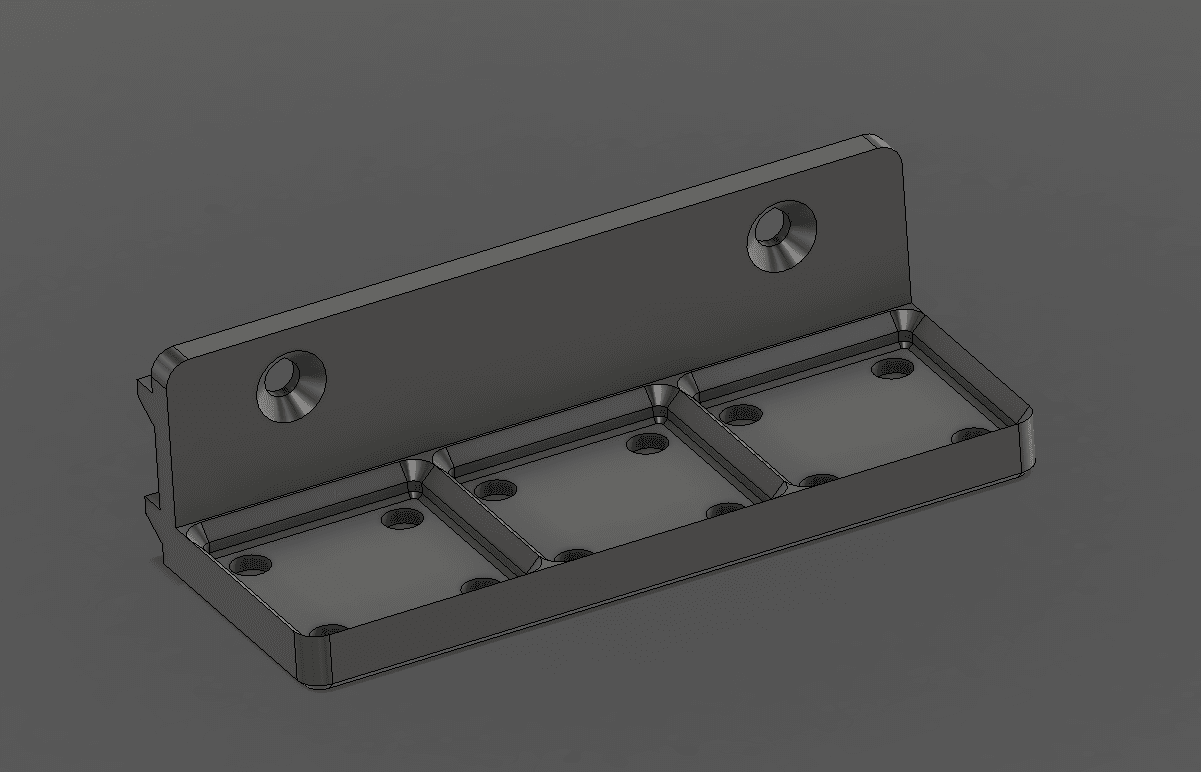 Anycubic 3X1 Sidecar, Gridfinity 3d model