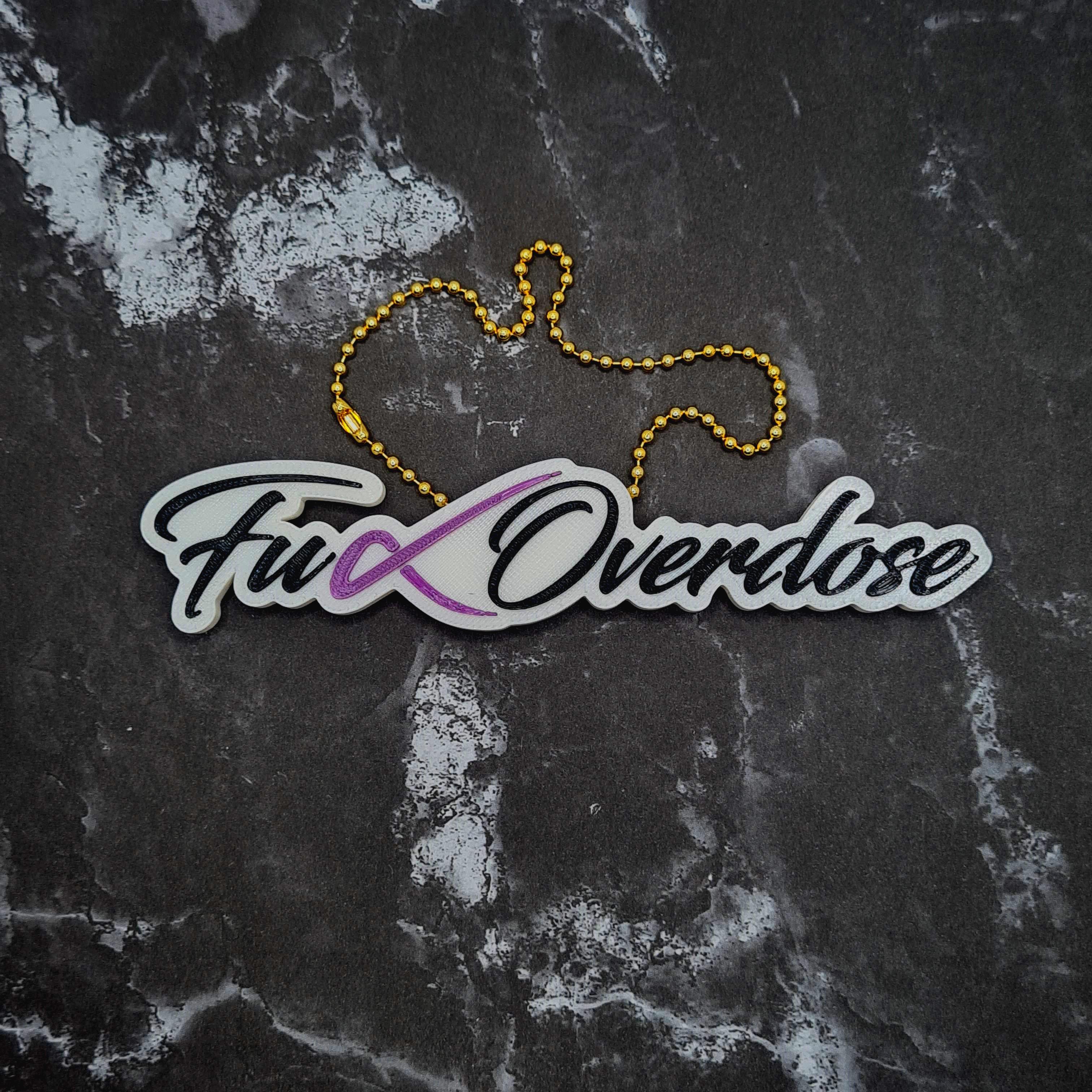 F*ck Overdose Charm 3d model