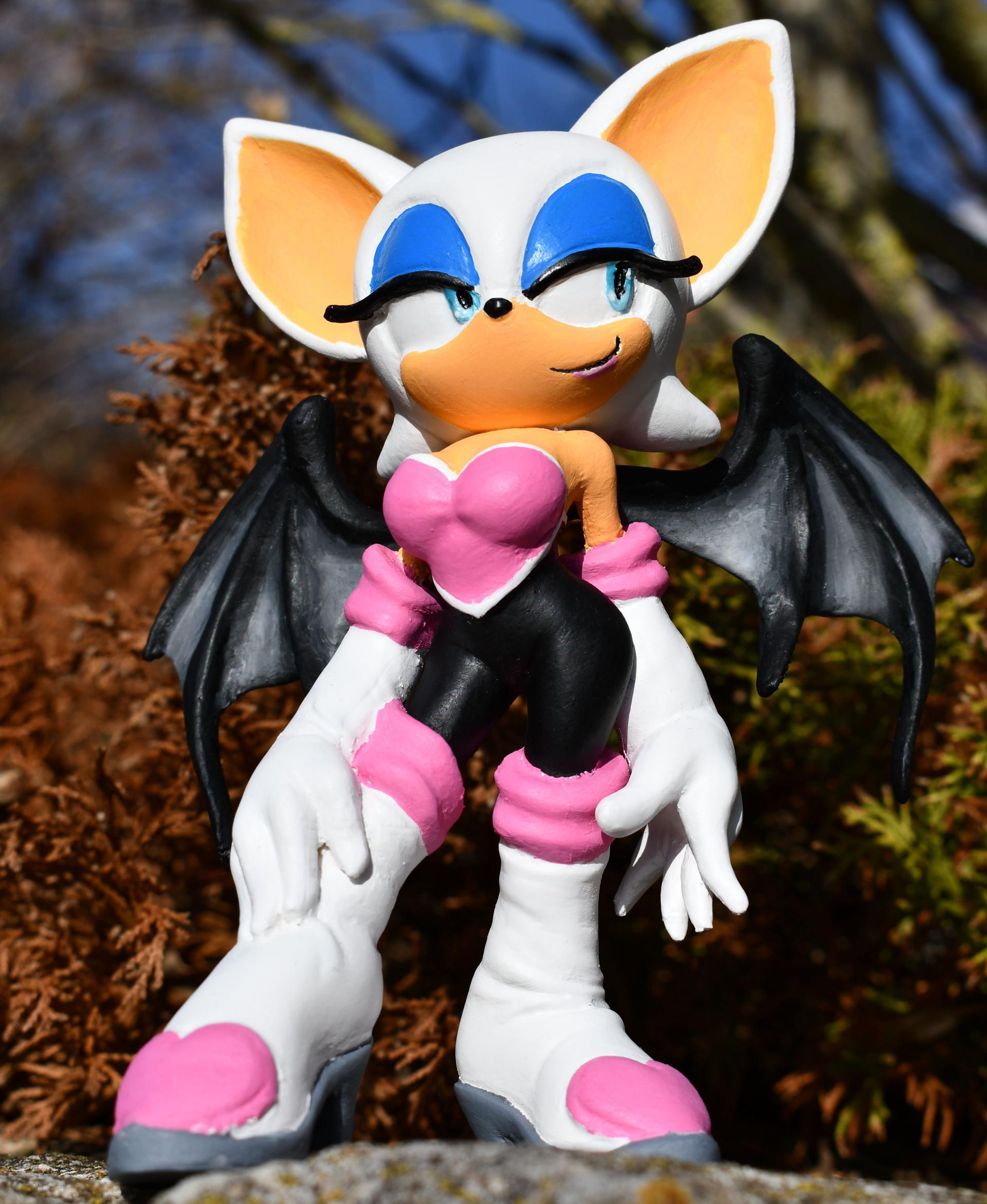 Rouge the Bat - Sonic Adventure 2 - Fan Art 3d model