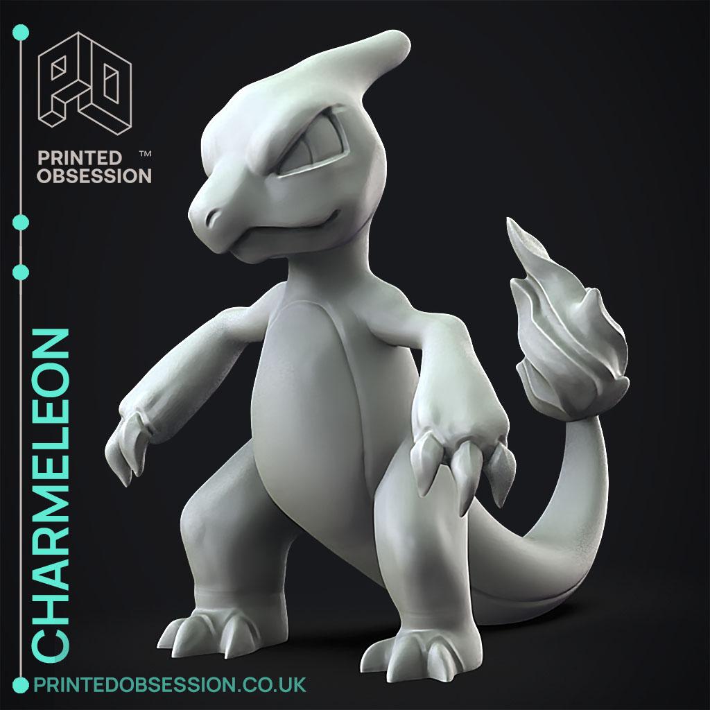 Charmeleon - Pokemon - Fan Art 3d model