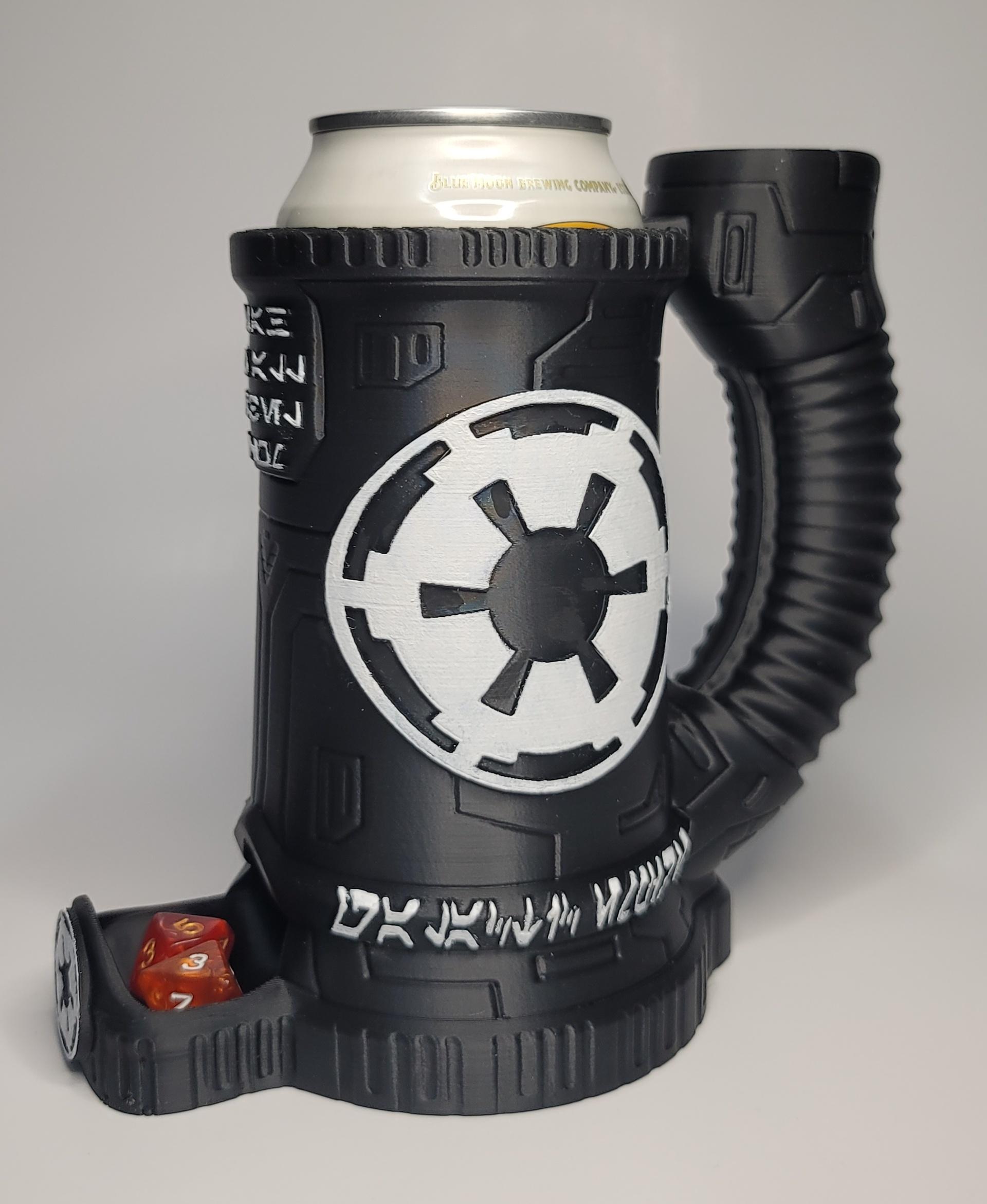 Galactic Empire Can Cozy Dice Tower 3d model