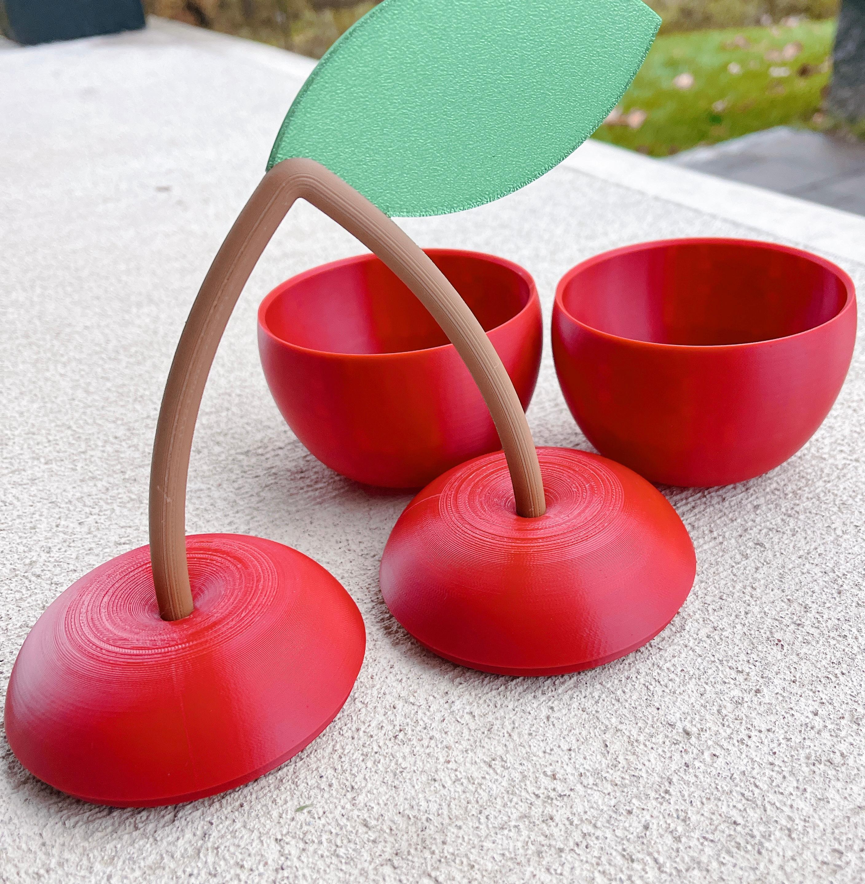 Cherry Containers 3d model