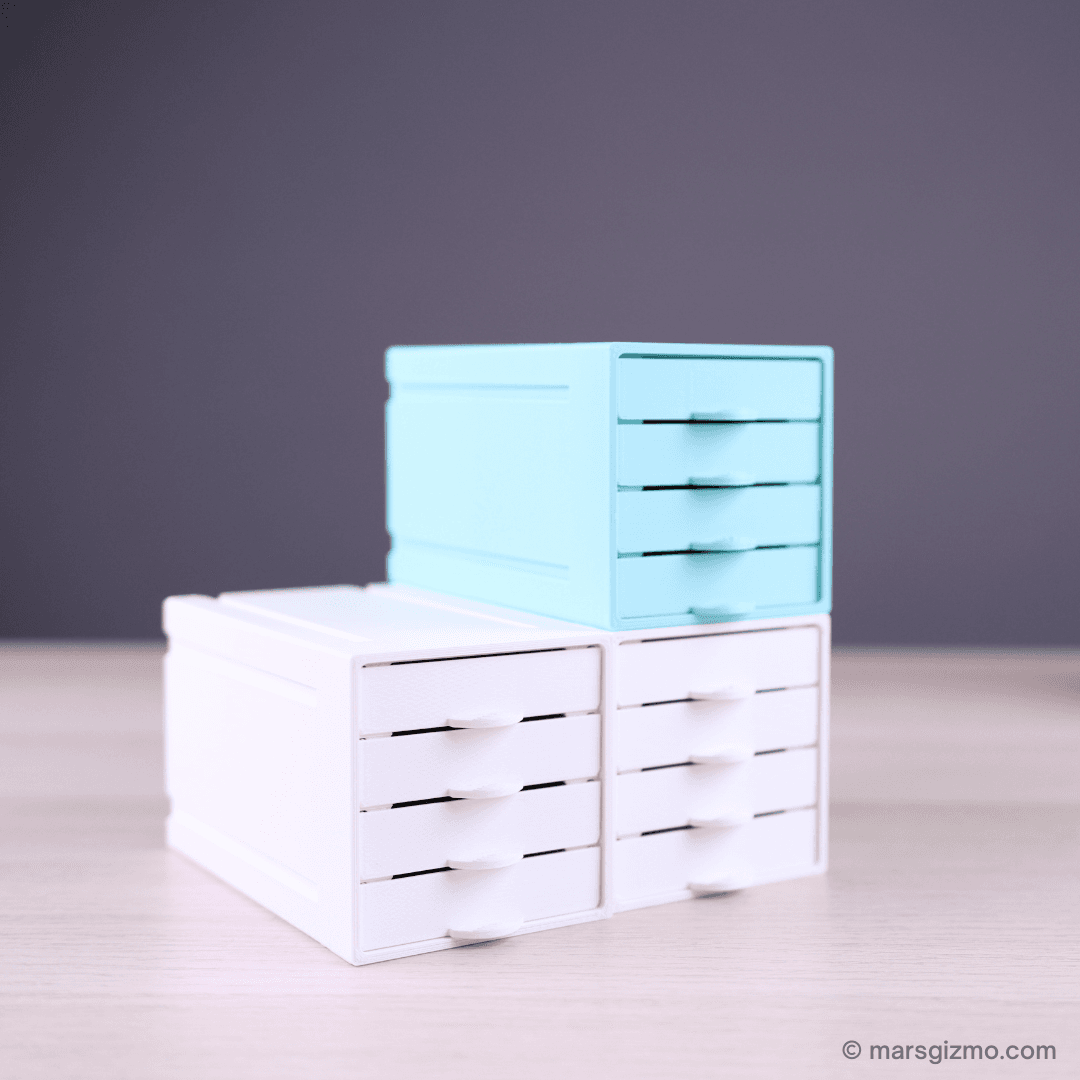 Various Stackable Storage Boxes - Check it in my video: https://youtu.be/tbVc8QlZY08

My website: https://www.marsgizmo.com - 3d model