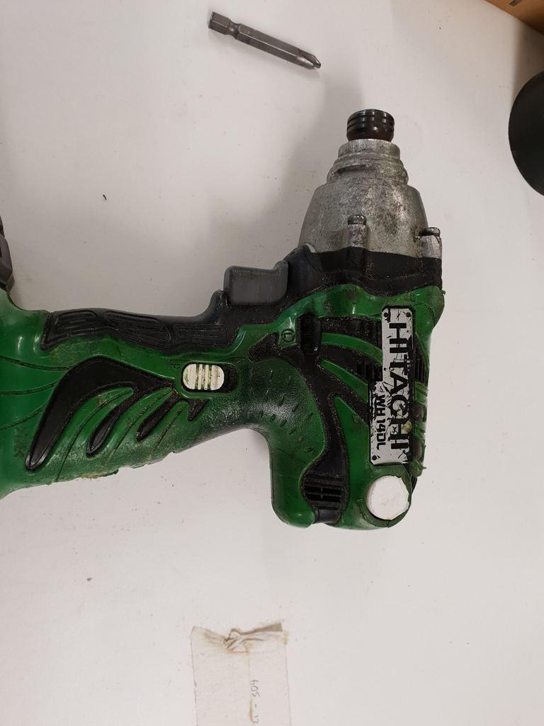 Hitachi Impact Driver brushing holder 3d model