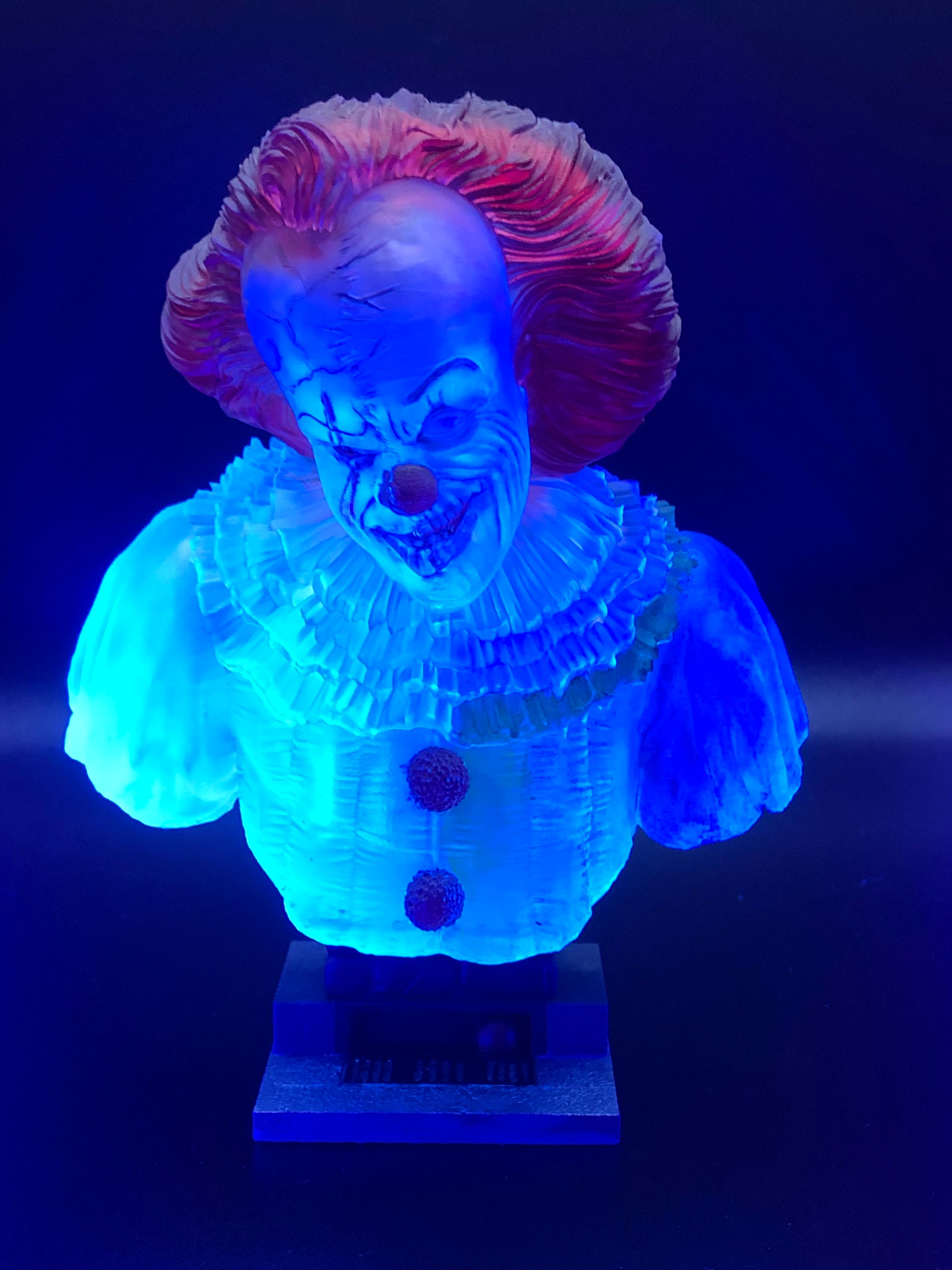 Pennywise bust (Pre-Supported) 3d model