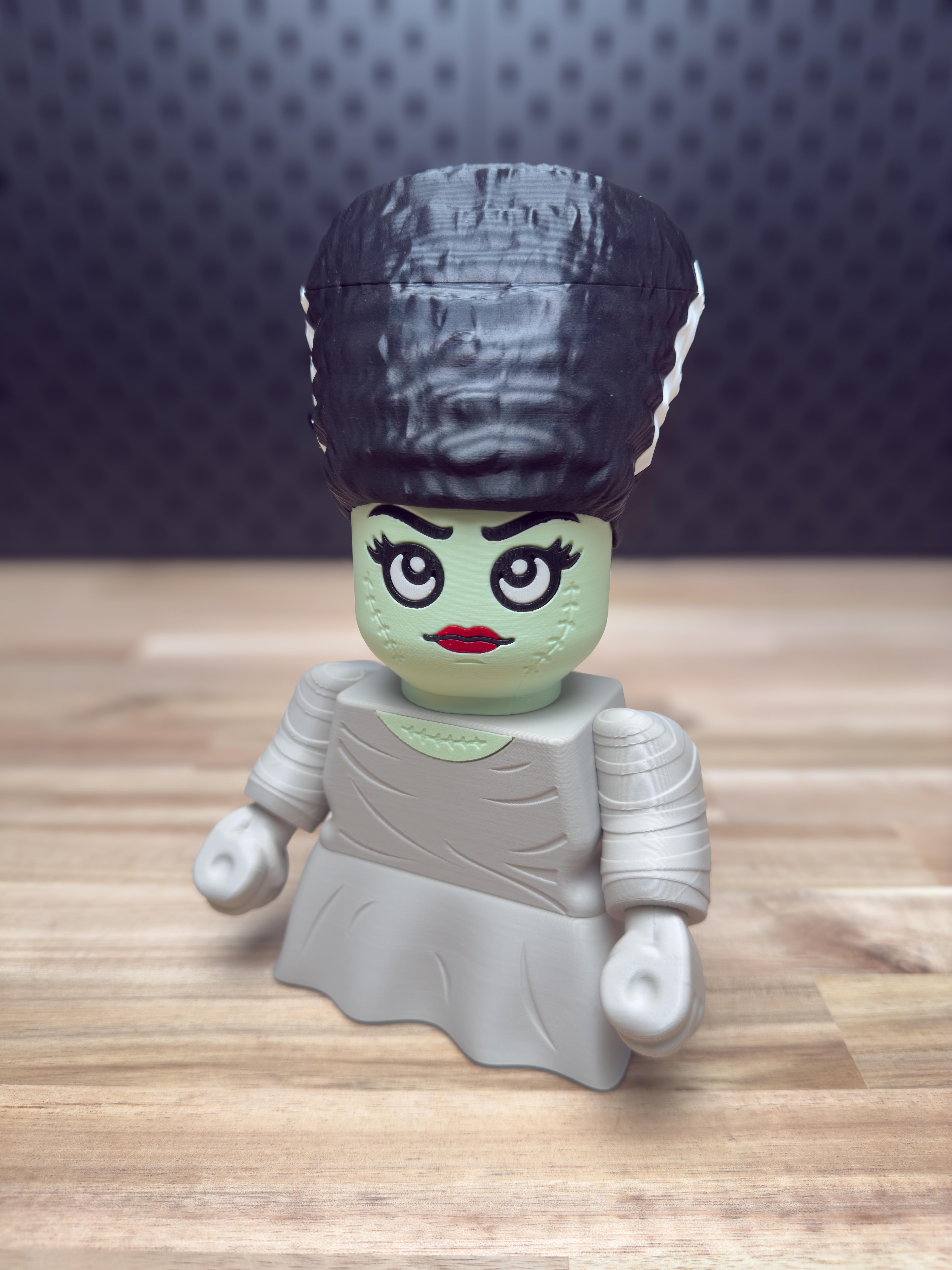 Frankenchunk's Bride Kit (No Support, No AMS, No Glue) 3d model