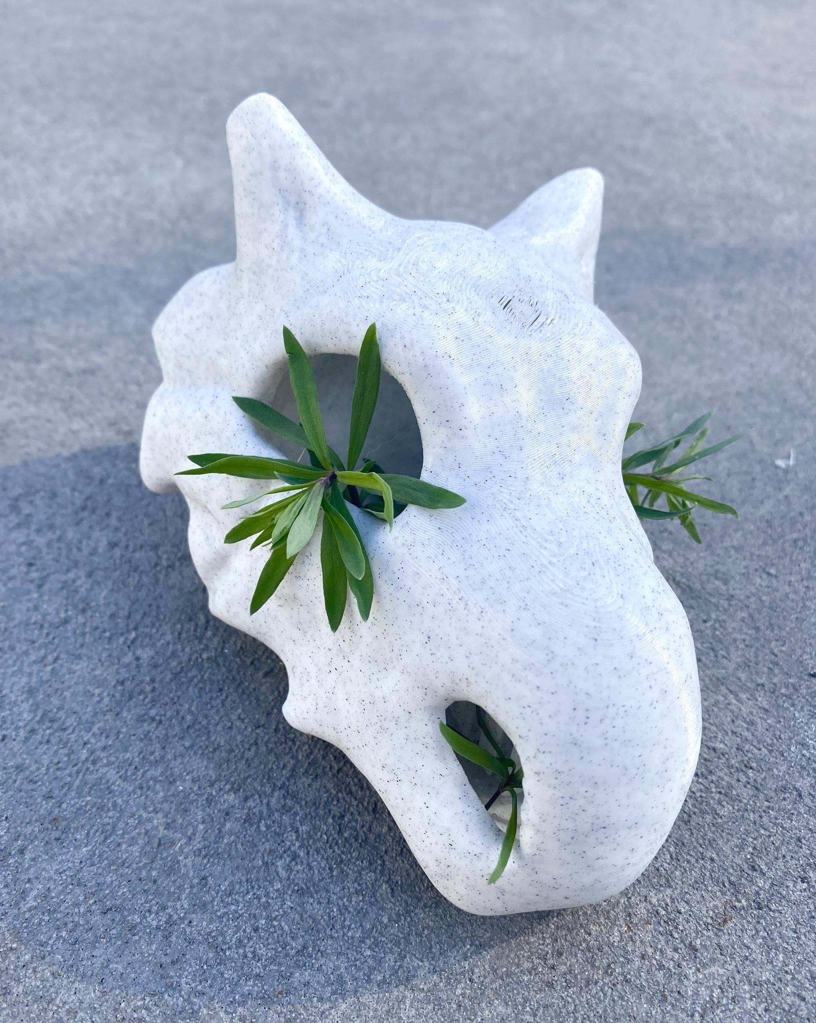 Pokemon Cubone Planter 3d model