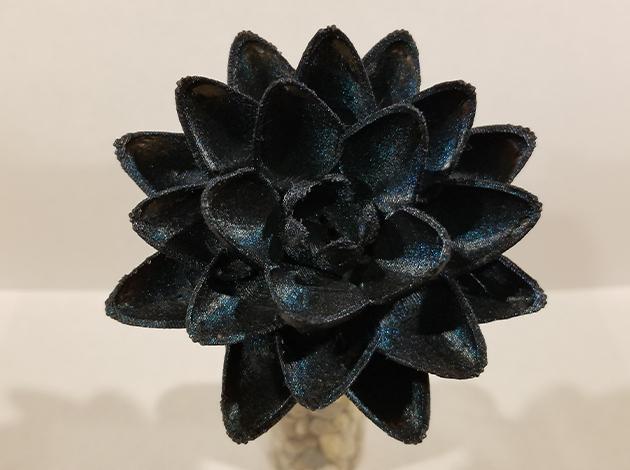 MTG Black Lotus Flower Display Piece - Magic The Gathering Desk Toy 3d model