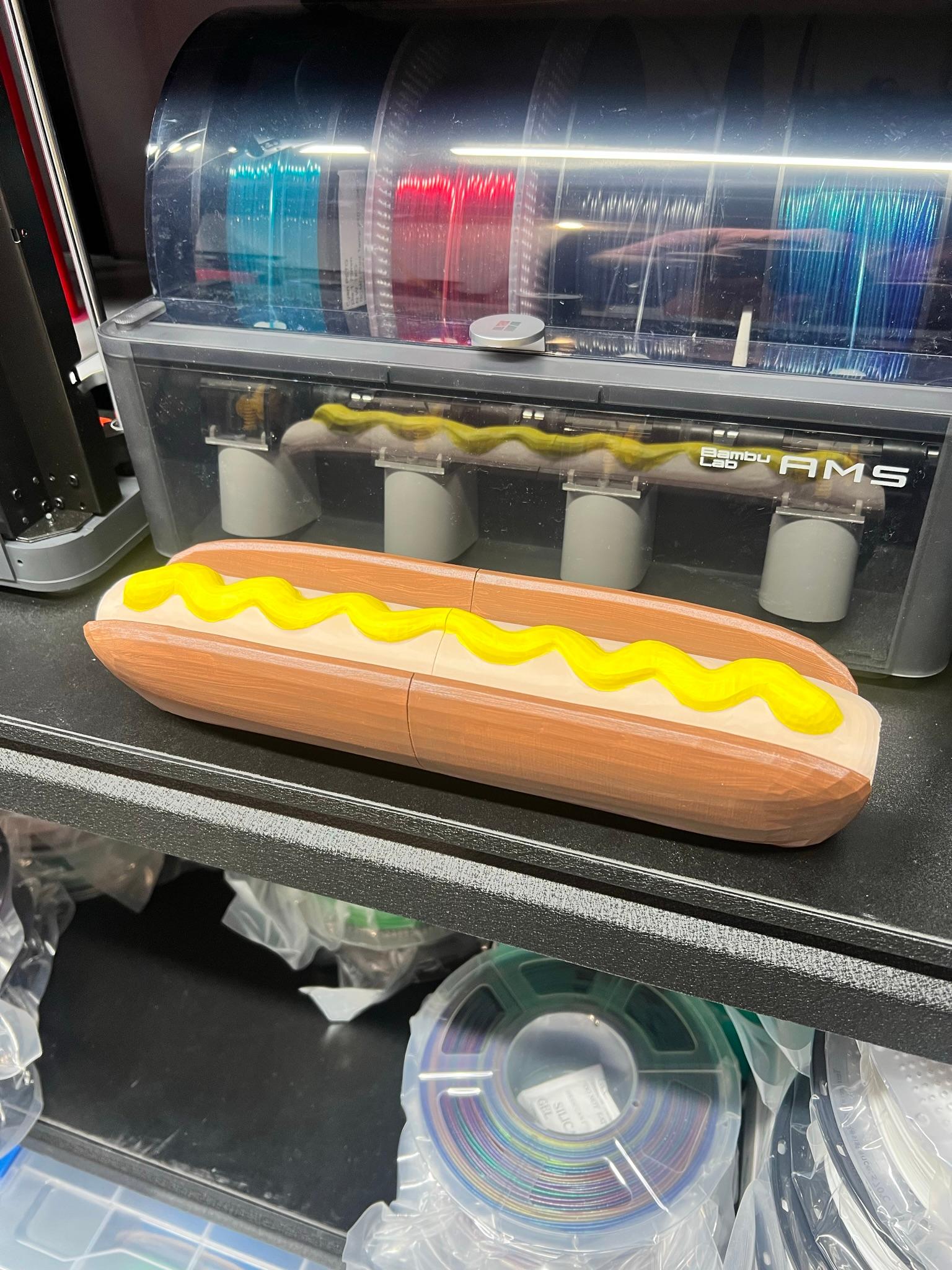 HOTDOG STAFF 3d model