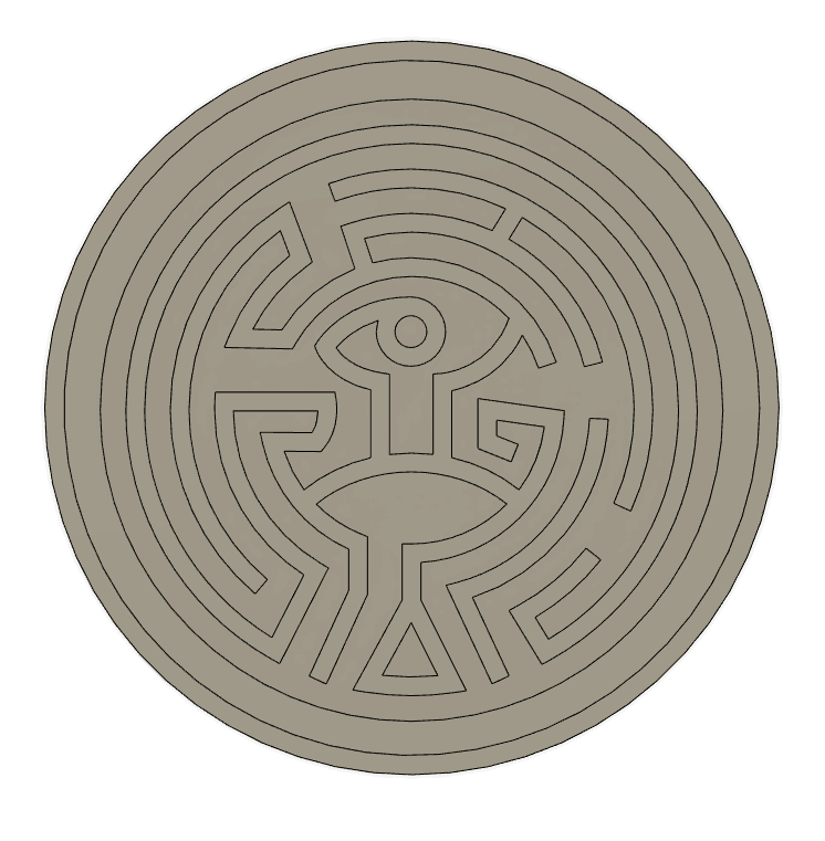 Westworld Maze Coaster 3d model