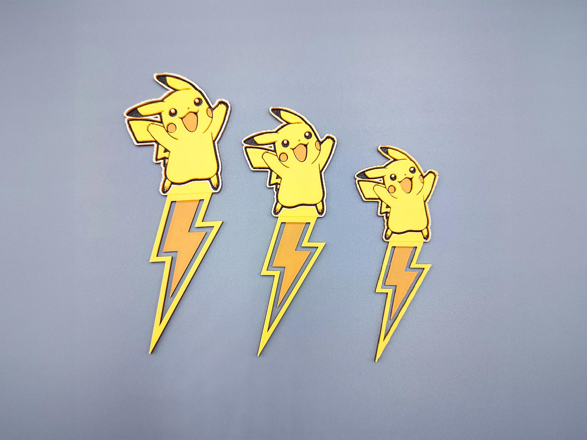 Pikachu Bookmark 3d model