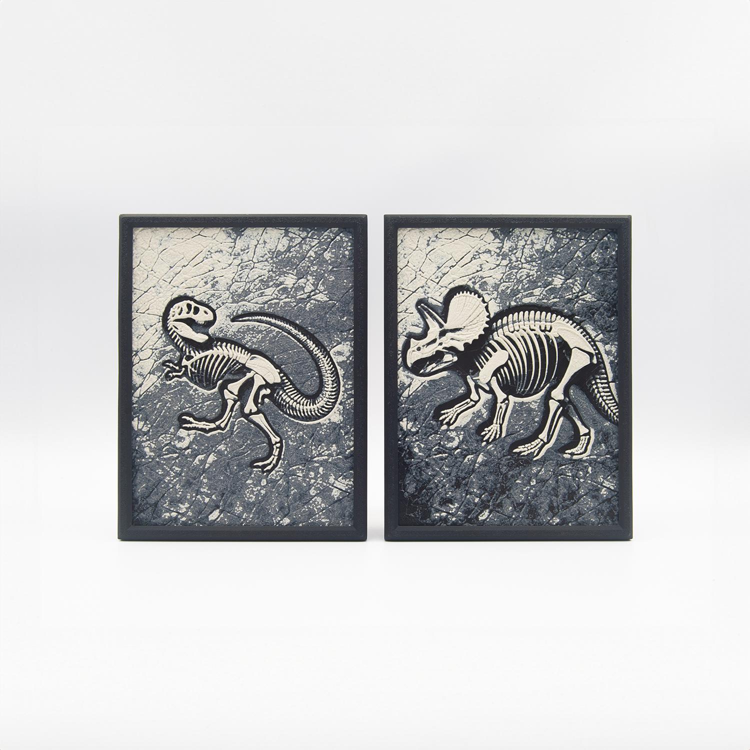 Fossil Wall Art Frame - Hueforge 3d model