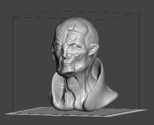 Supreme Leader Snoke 3d model