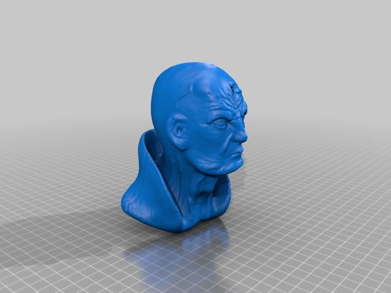 Supreme Leader Snoke 3d model