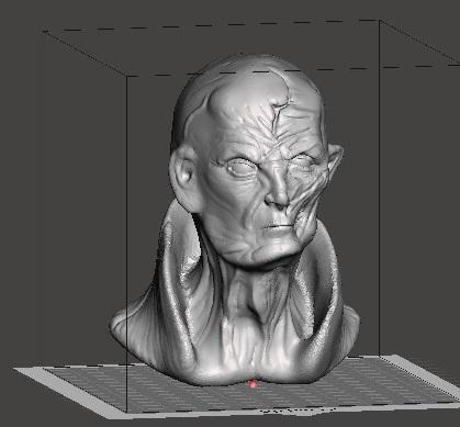 Supreme Leader Snoke 3d model