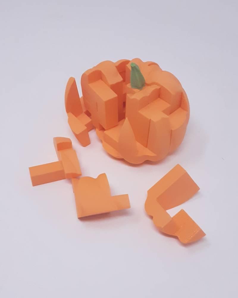 Halloween Pumpkin Puzzle 3d model