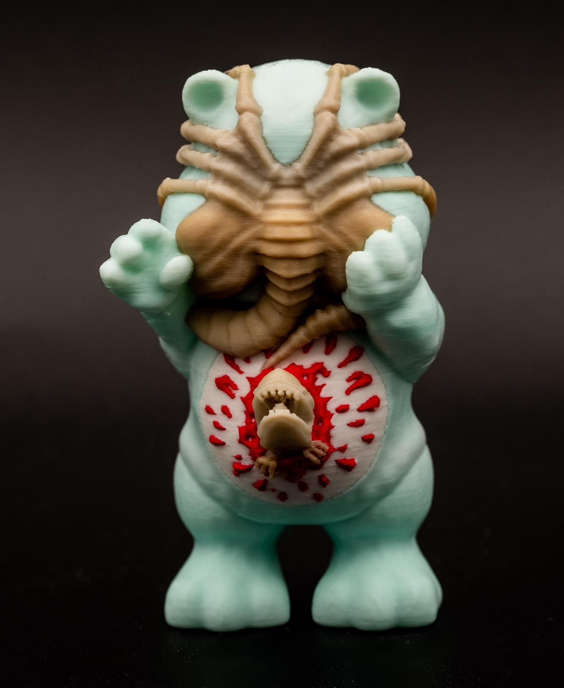 ALIEN FACEHUGGER BEAR 3d model