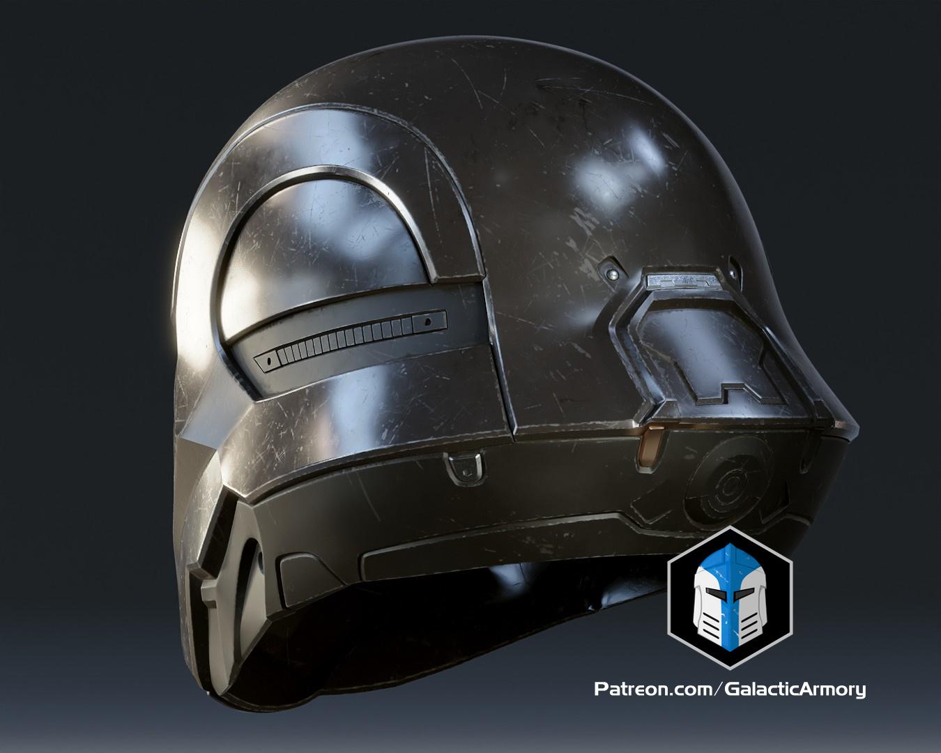 Helldivers 2 Helmet - Exterminator - 3D Print Files 3d model