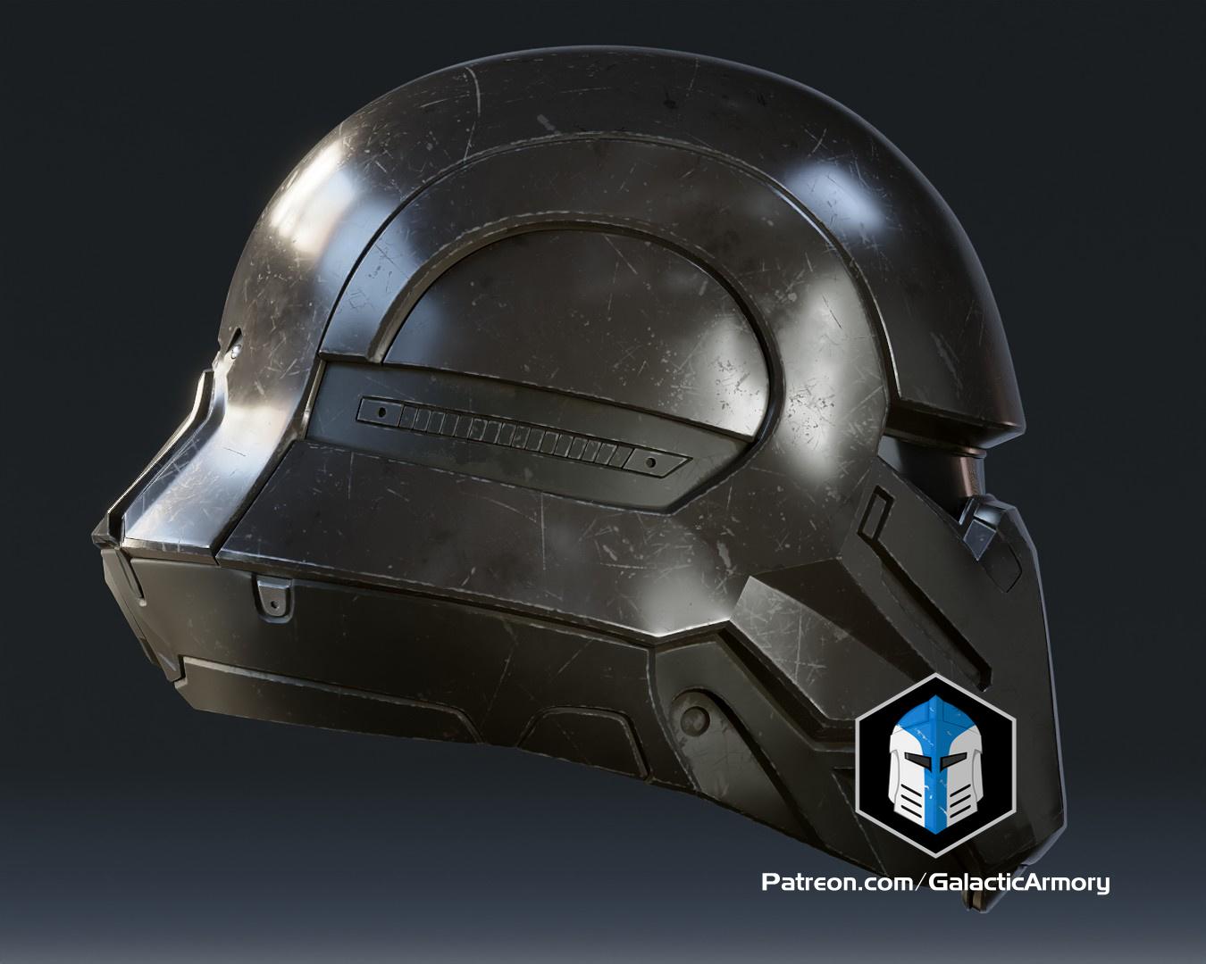 Helldivers 2 Helmet - Exterminator - 3D Print Files 3d model