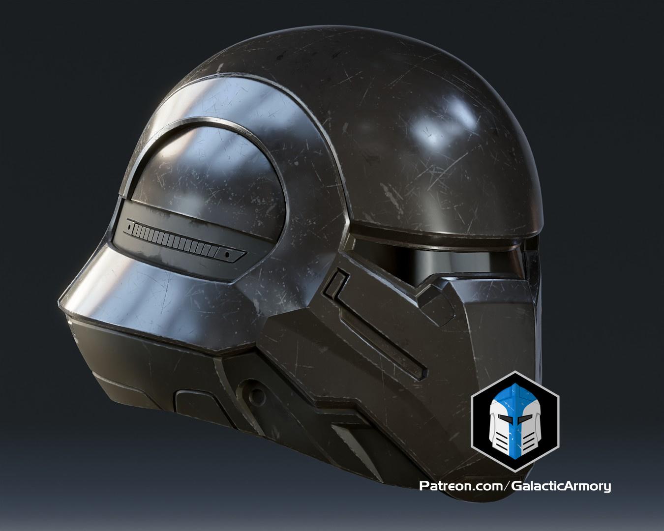 Helldivers 2 Helmet - Exterminator - 3D Print Files 3d model