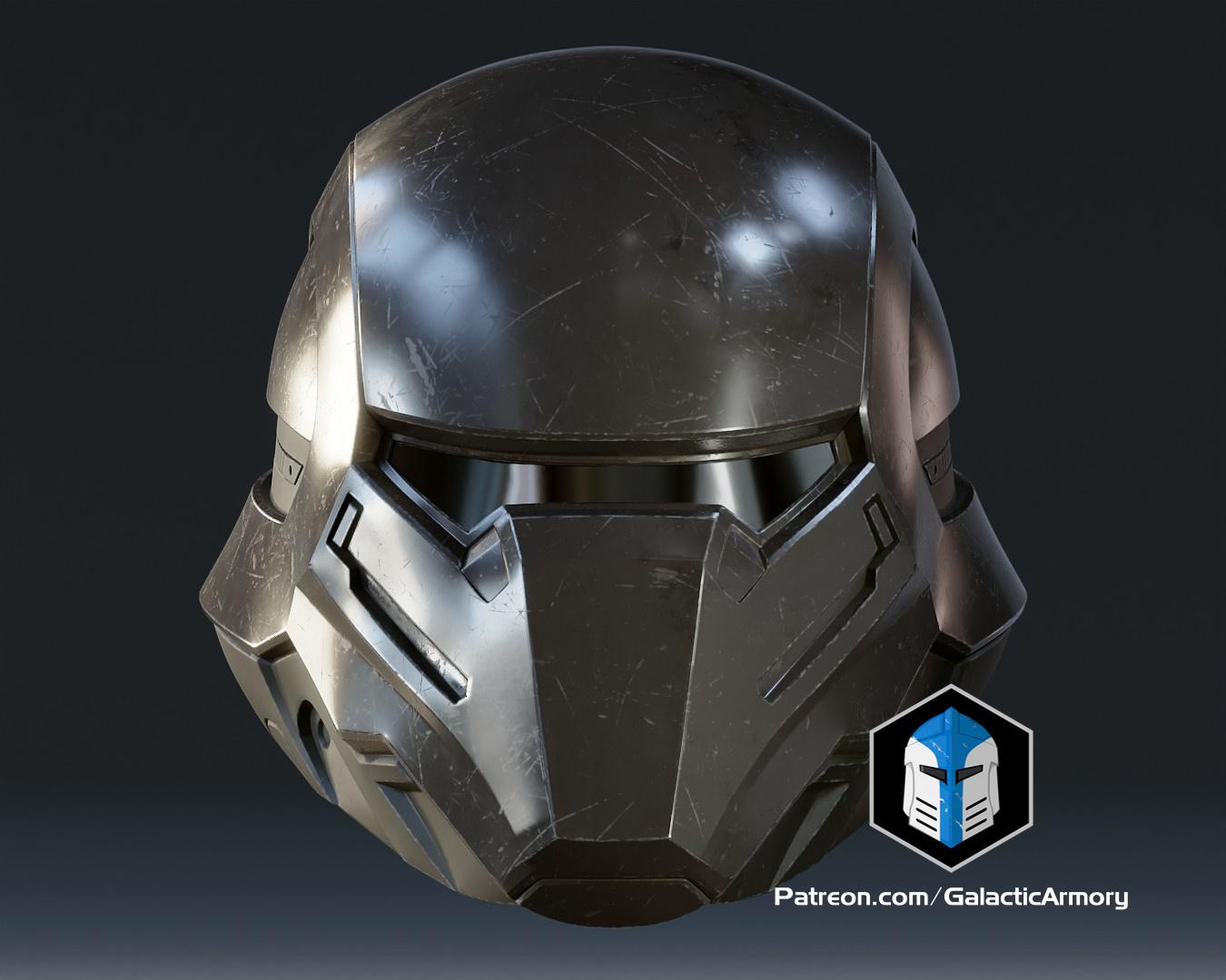 Helldivers 2 Helmet - Exterminator - 3D Print Files 3d model