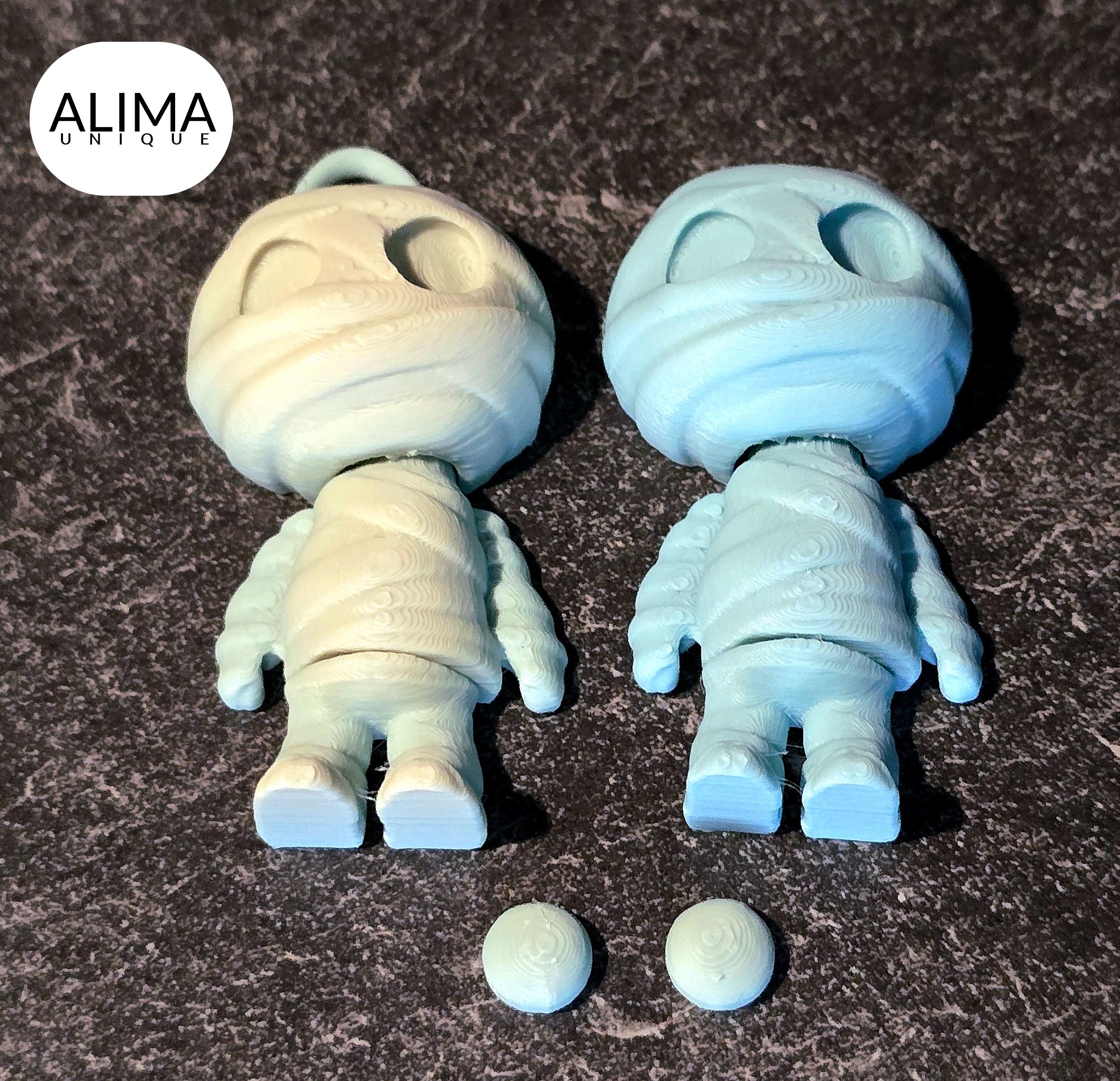 Little mummy + keychain 3d model