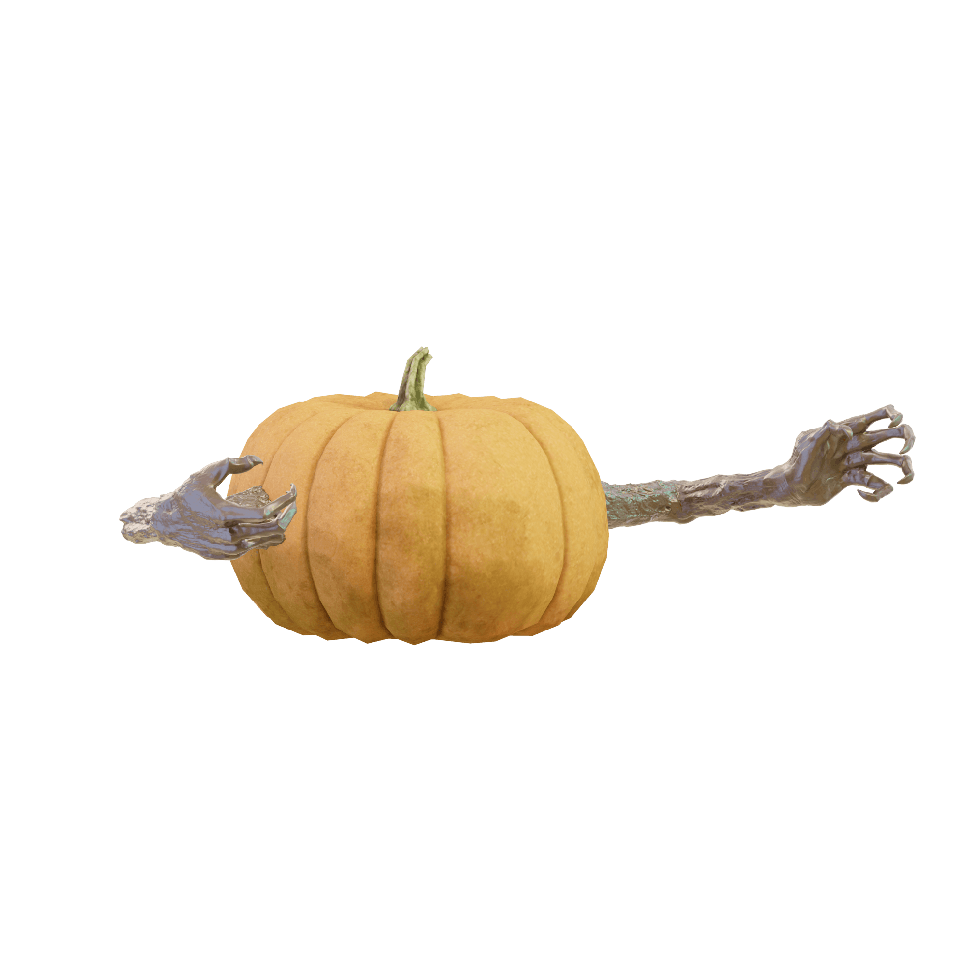 Mr Pumpkin Head Arms 2 3d model