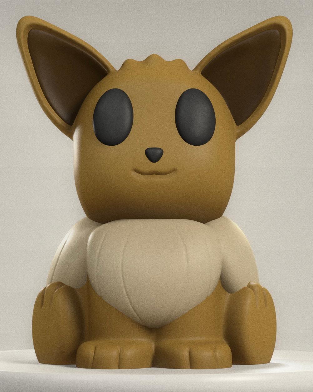 Eevee - Pokemon - No Support 3d model