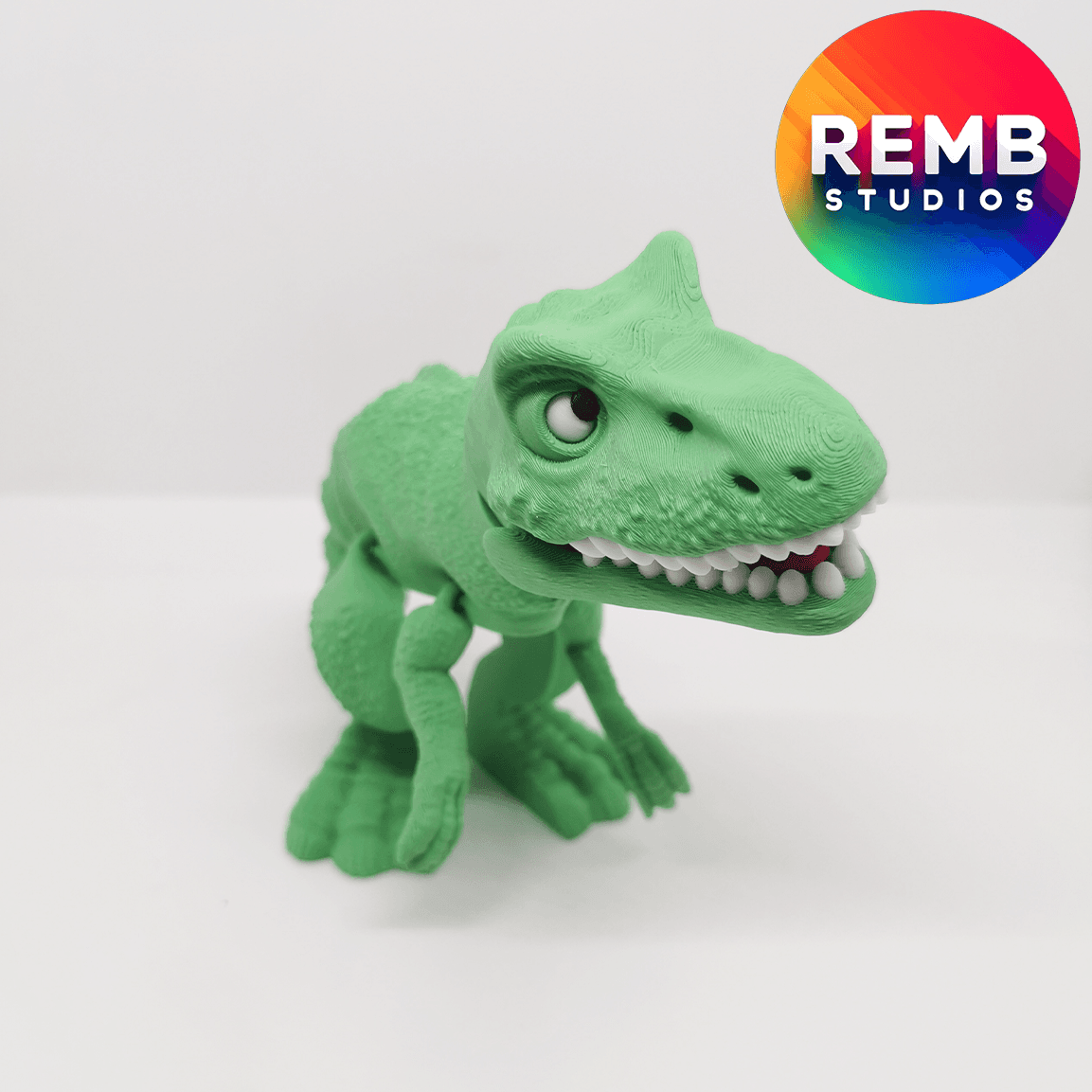 Flexi T-Rex Dinosaur  | Articulated Trex NO support 3d model