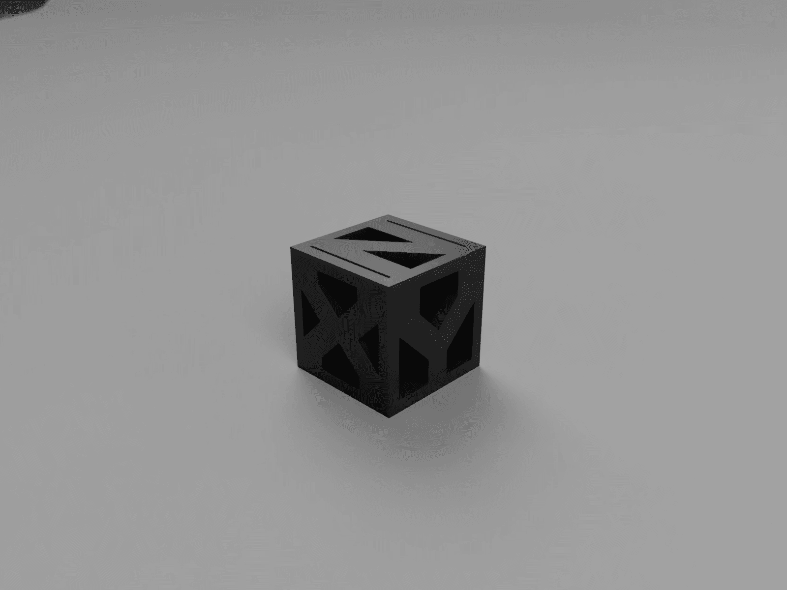 Zare Calibration Cube 3d model