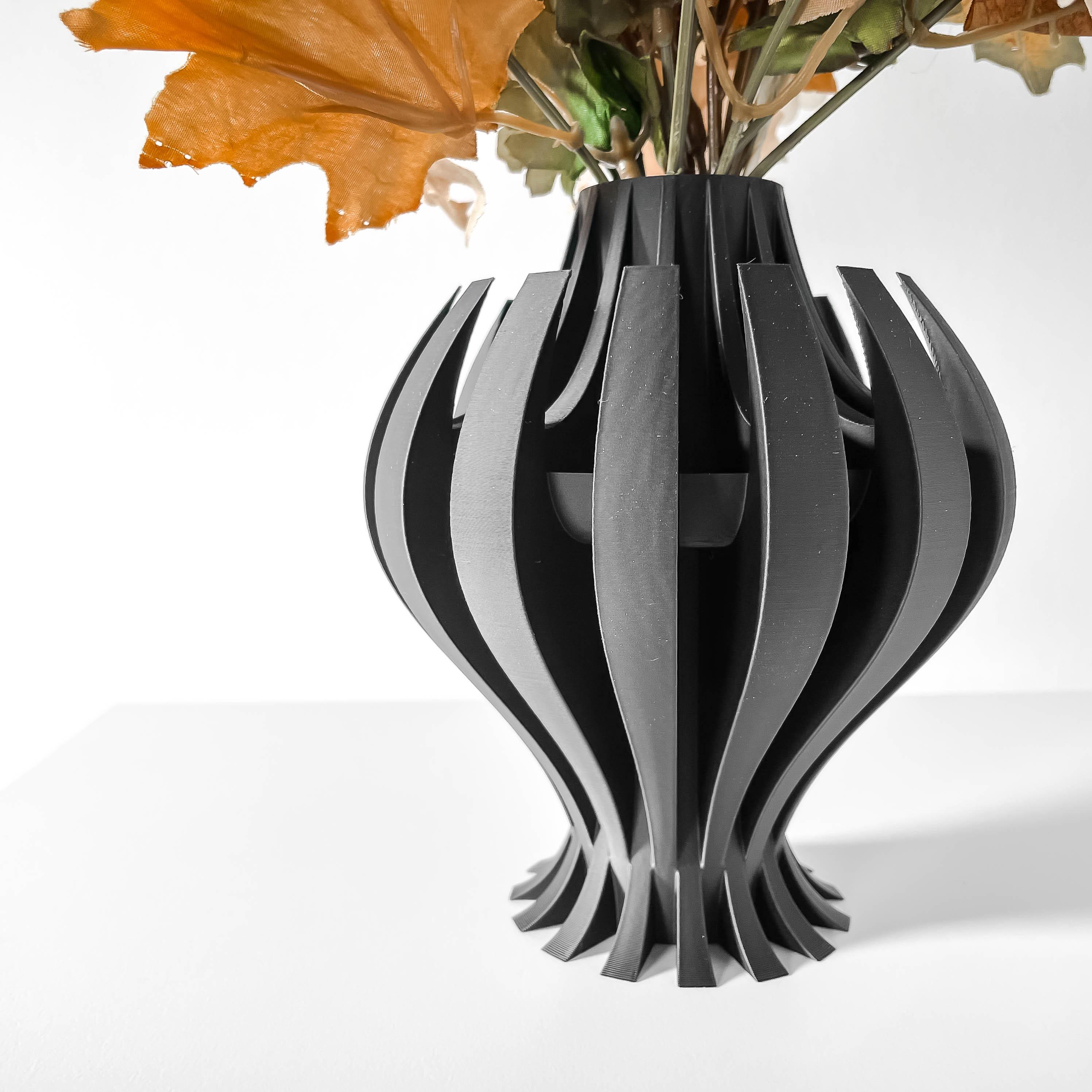 The Nemesis Vase, Modern and Unique Home Decor for Dried and Preserved Flower Arrangement 3d model