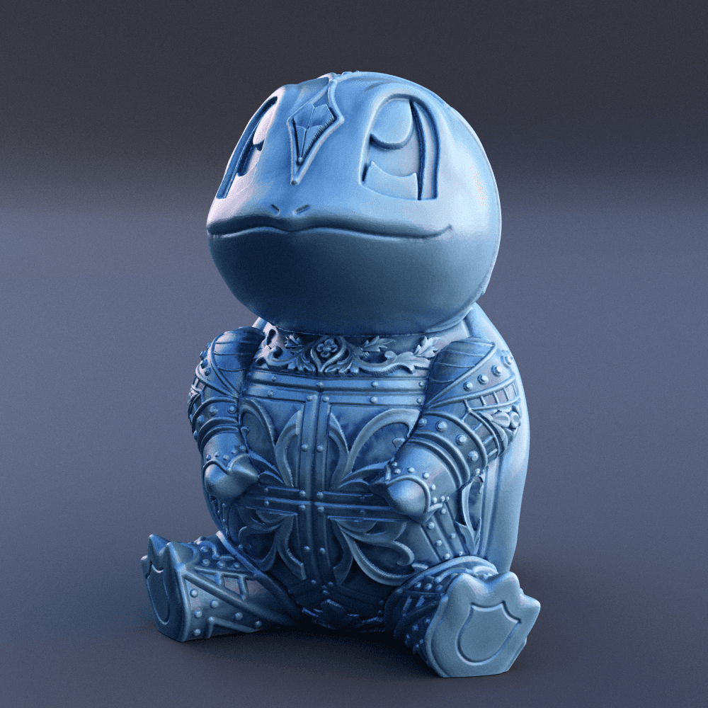 007. Squirtle 3d model