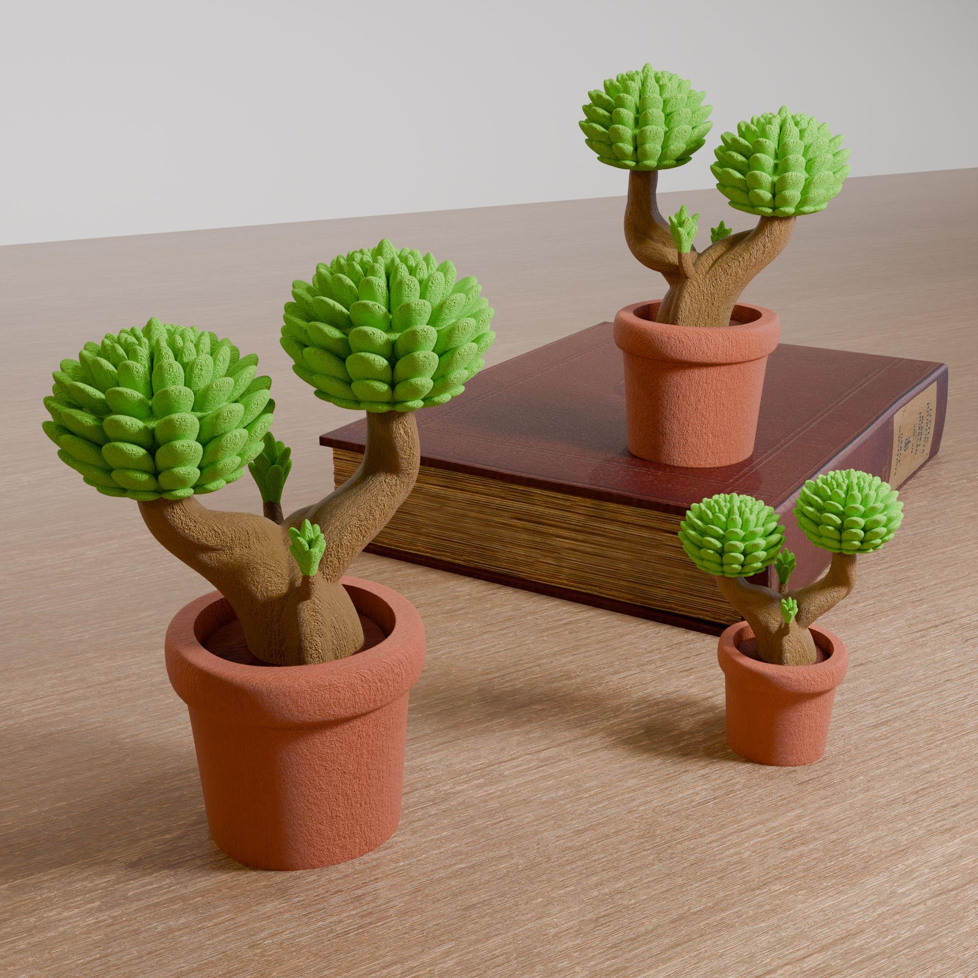 3D Printable Mini Tree STL + 3MF 3d model