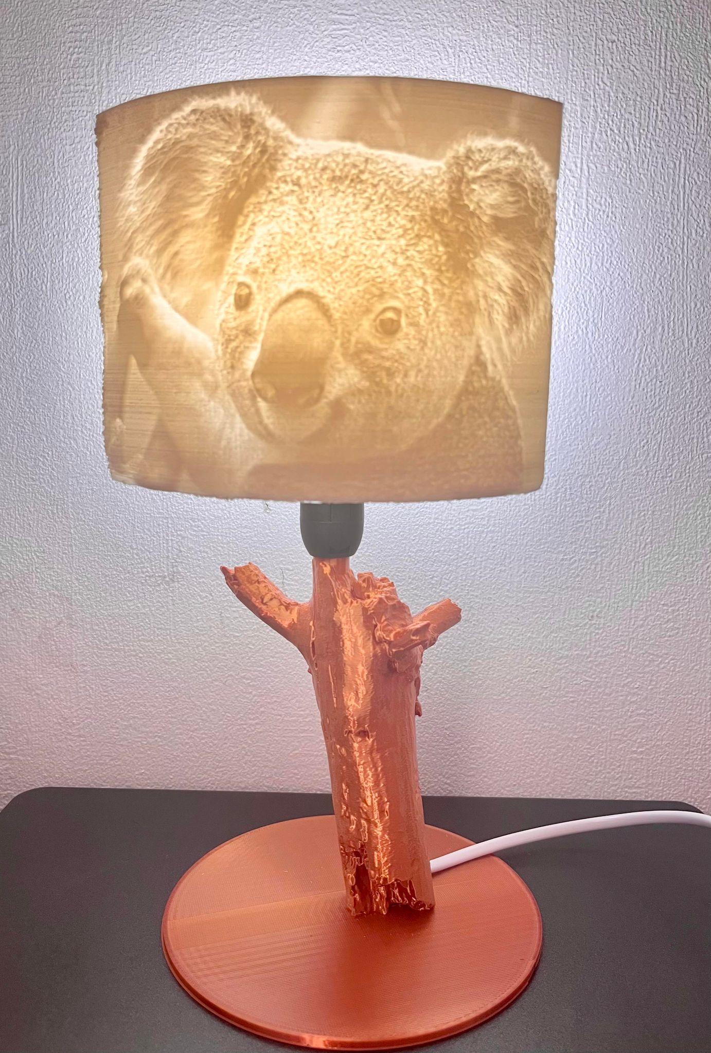 Koala lamp e14 3d model