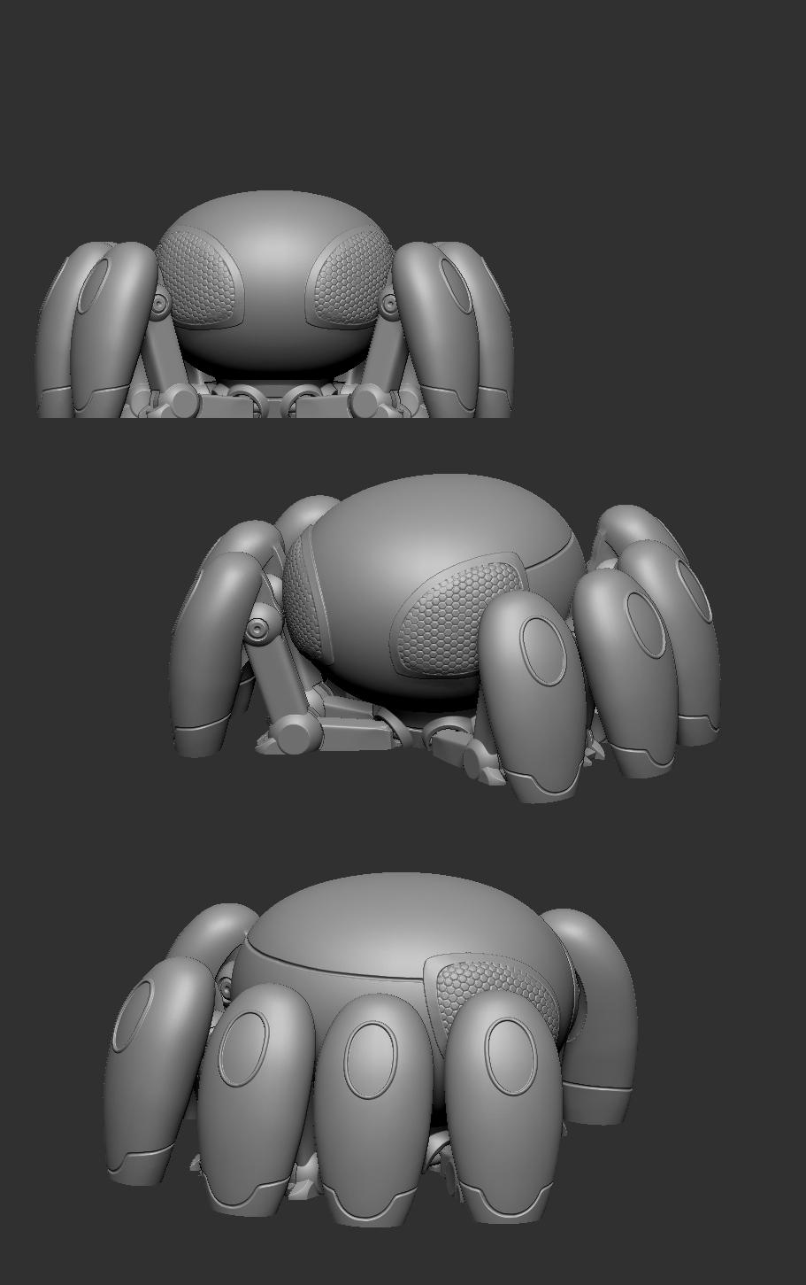 Trace E Spidertoy 3d model