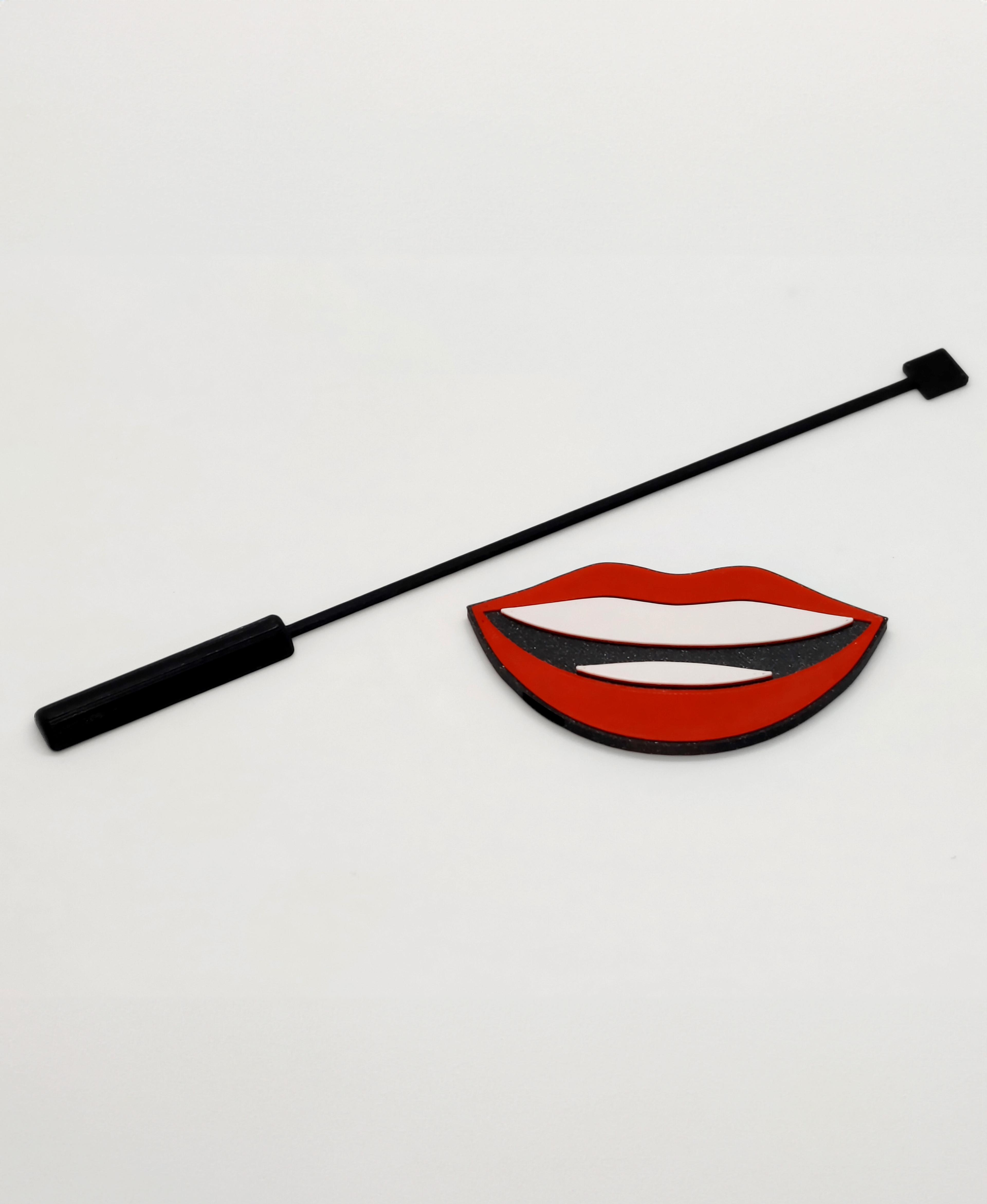 Smile Remix of speech bubble + photo prop stick 3d model