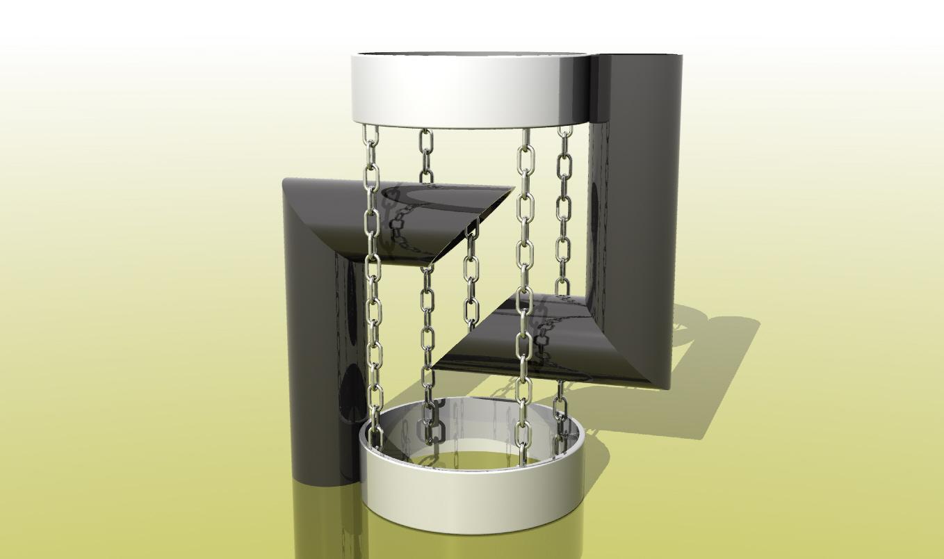 PVC Tensegrity Pipe Burst.stl 3d model