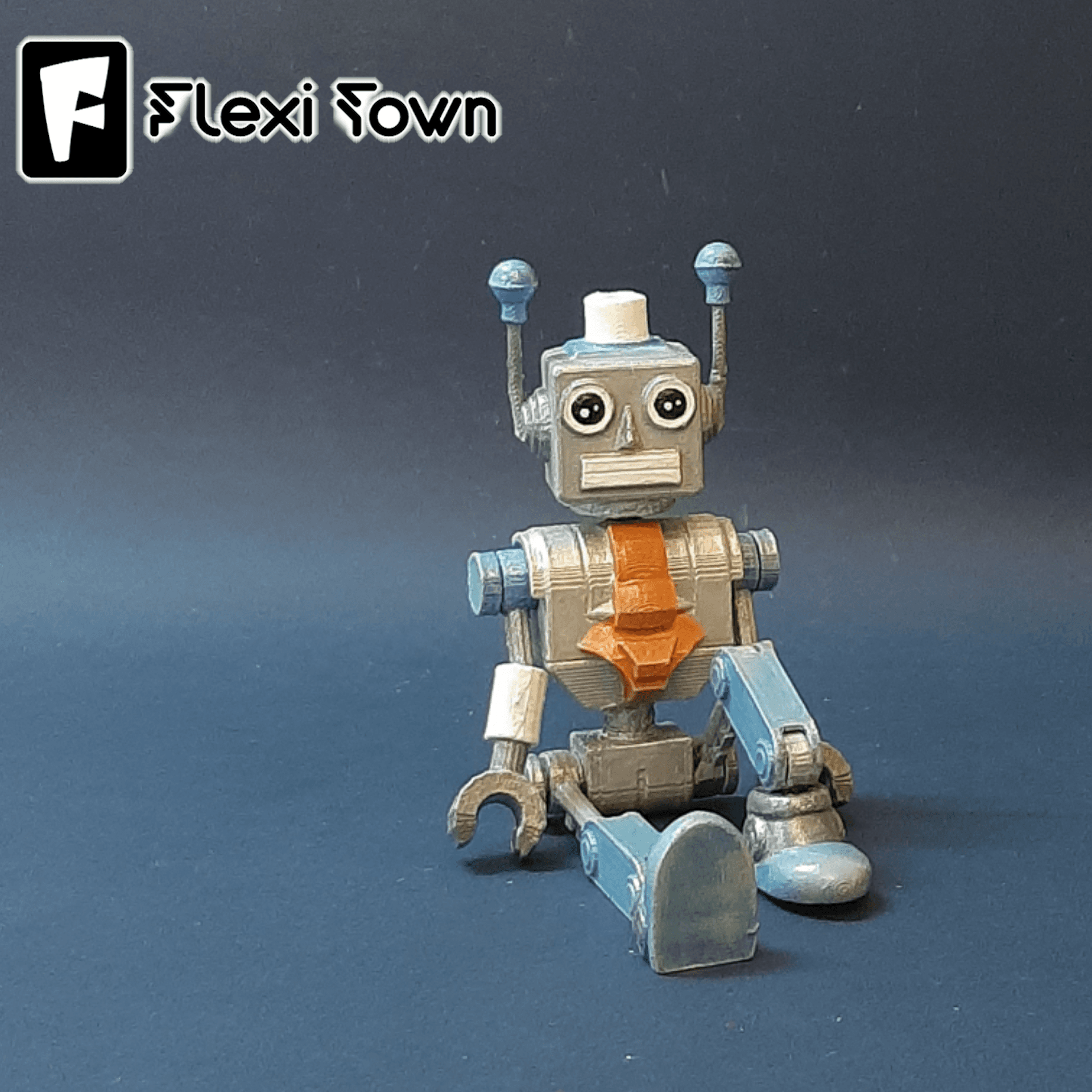 Flexi Print-in-Place Robot 3d model