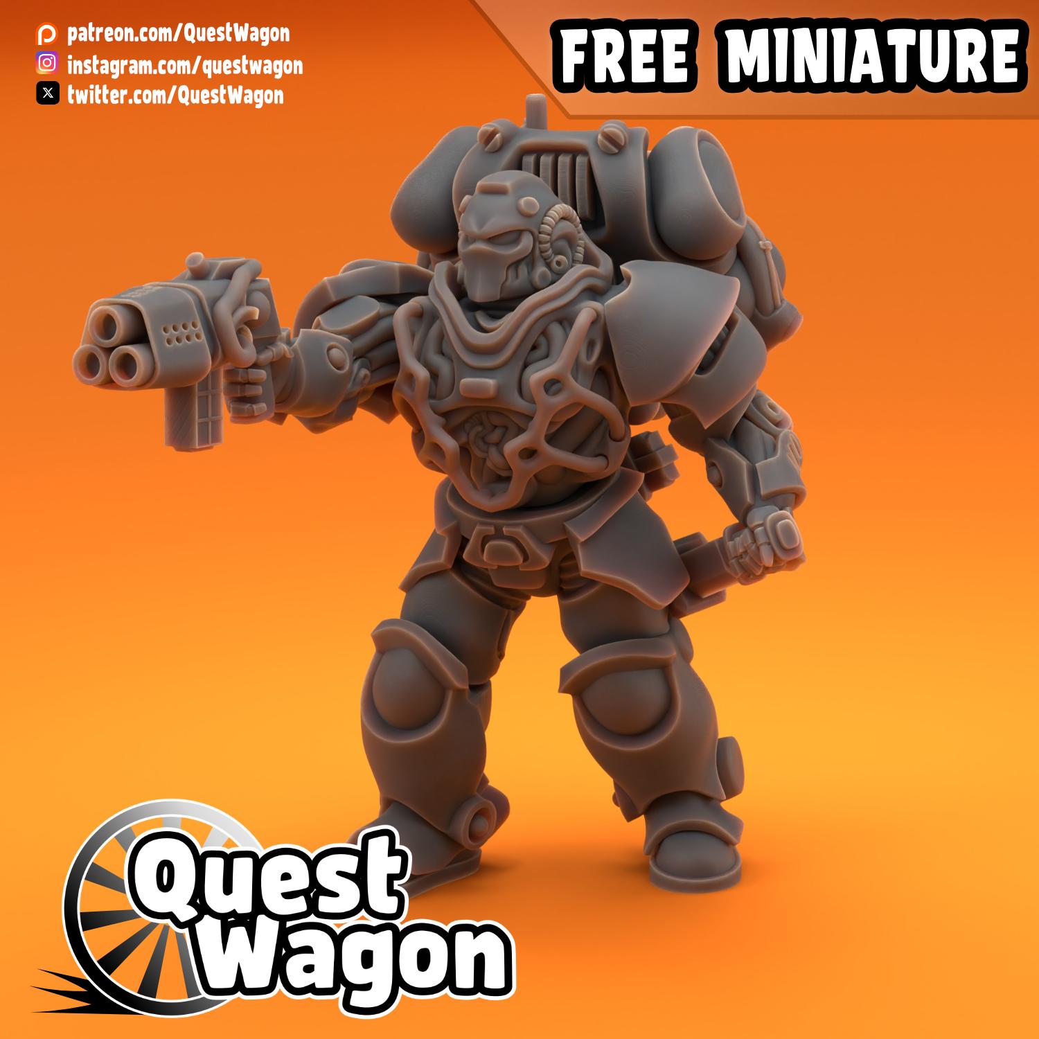 FREE Proxy marine - Very Modular 3d model