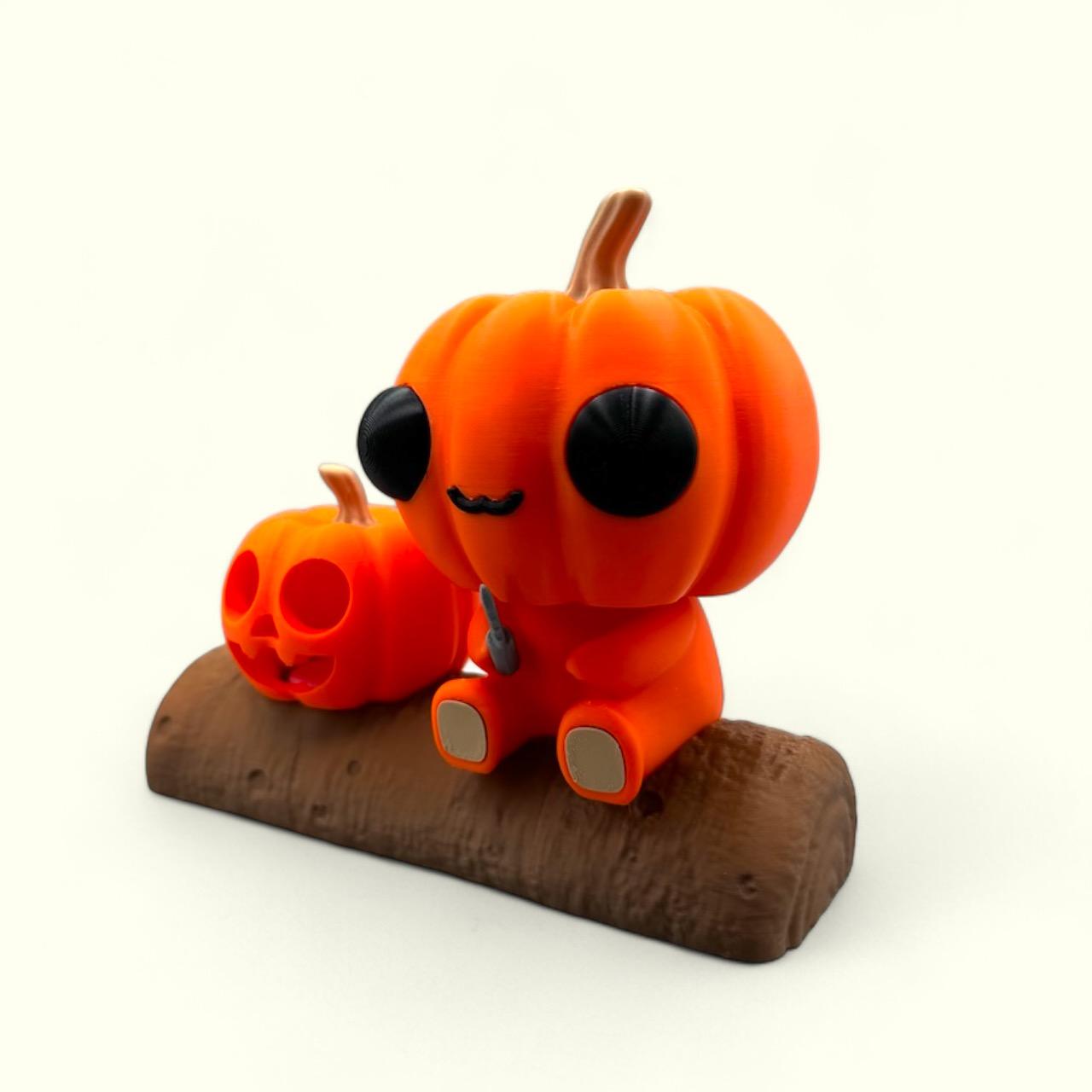 Pumpkin Patch Pal Tea Light Pumpkin Scene 3d model