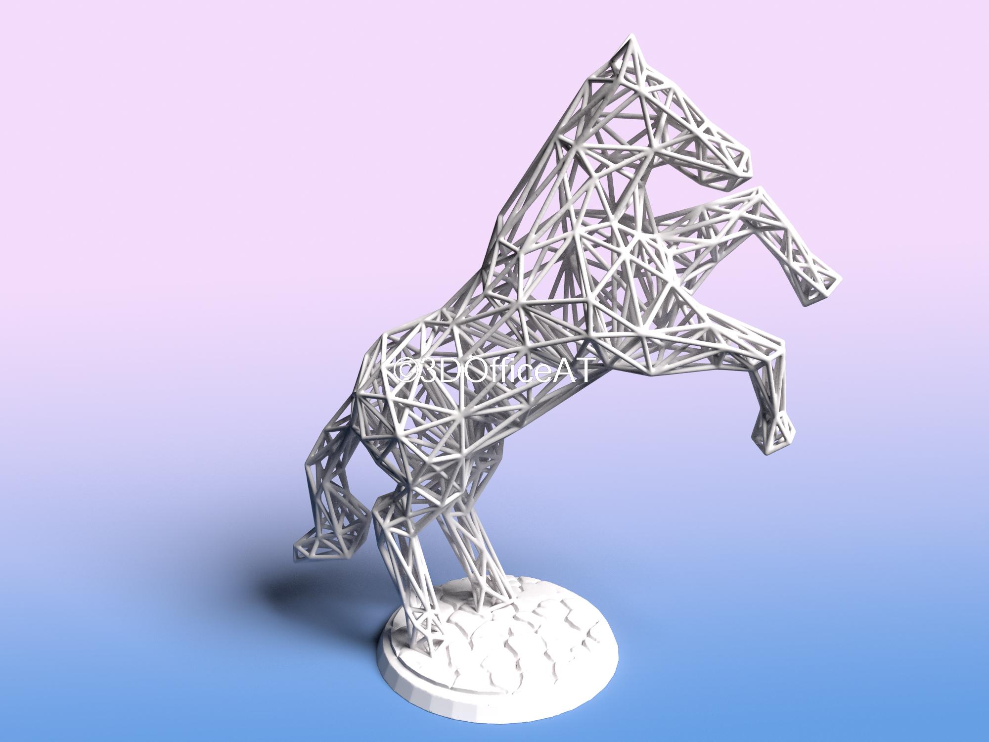 Horse 🐴🏇  3d model