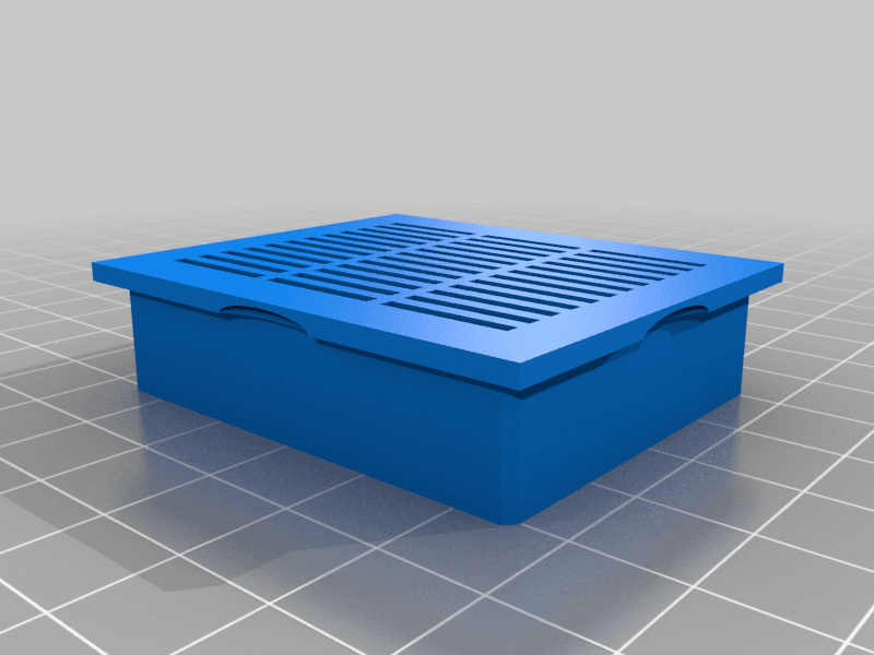 Dessicant Box - 2 sizes 3d model