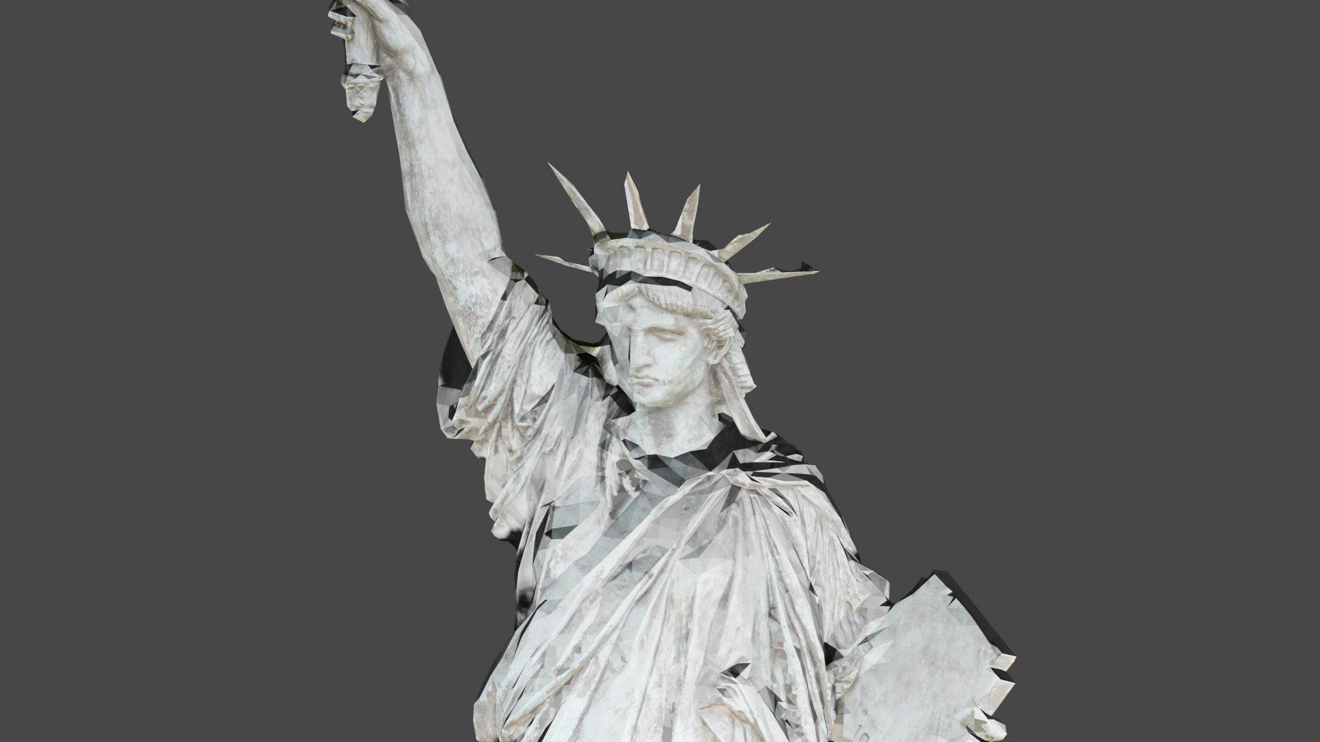 Statue of Liberty 3d model