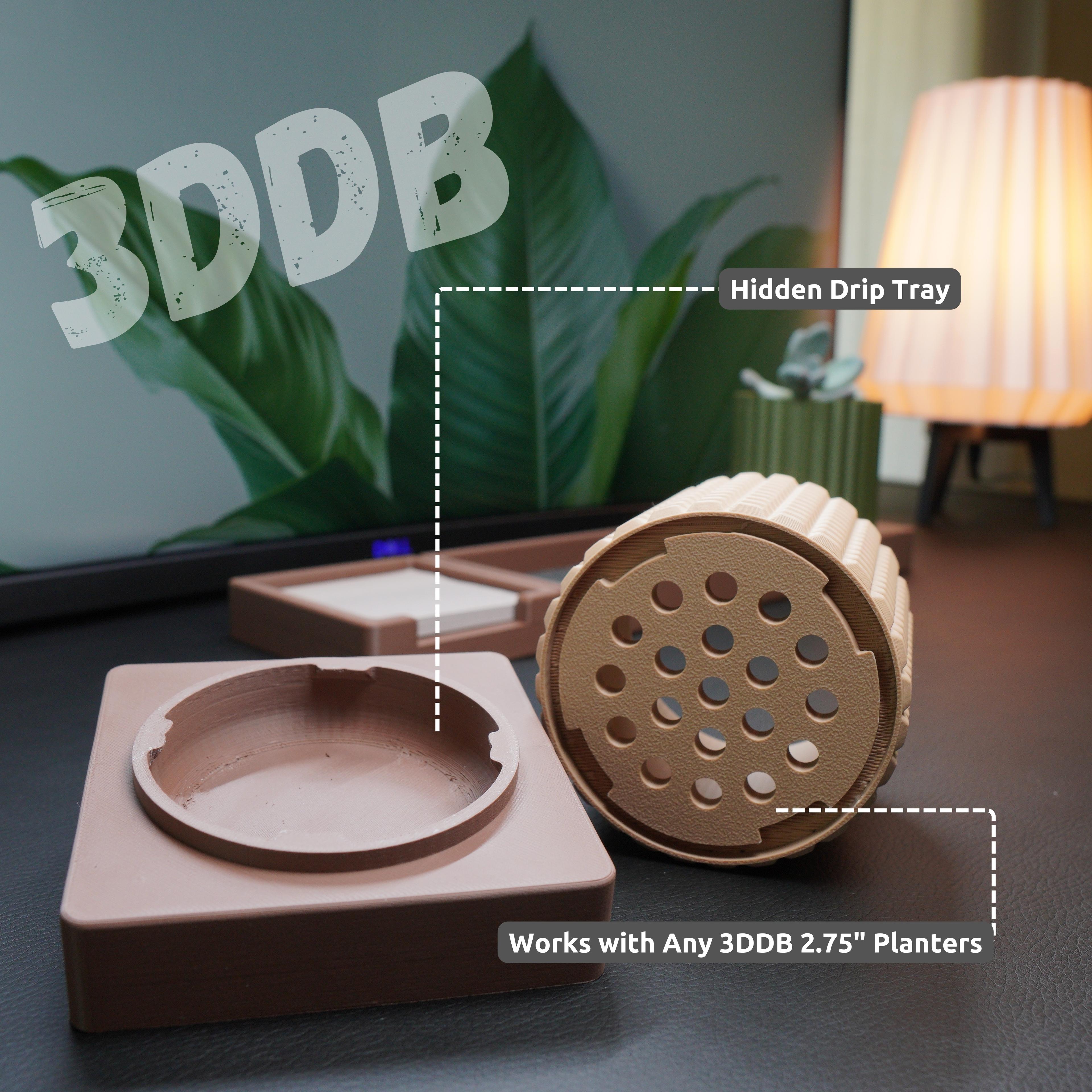 1x1 Planter Square - MagSquares 3d model