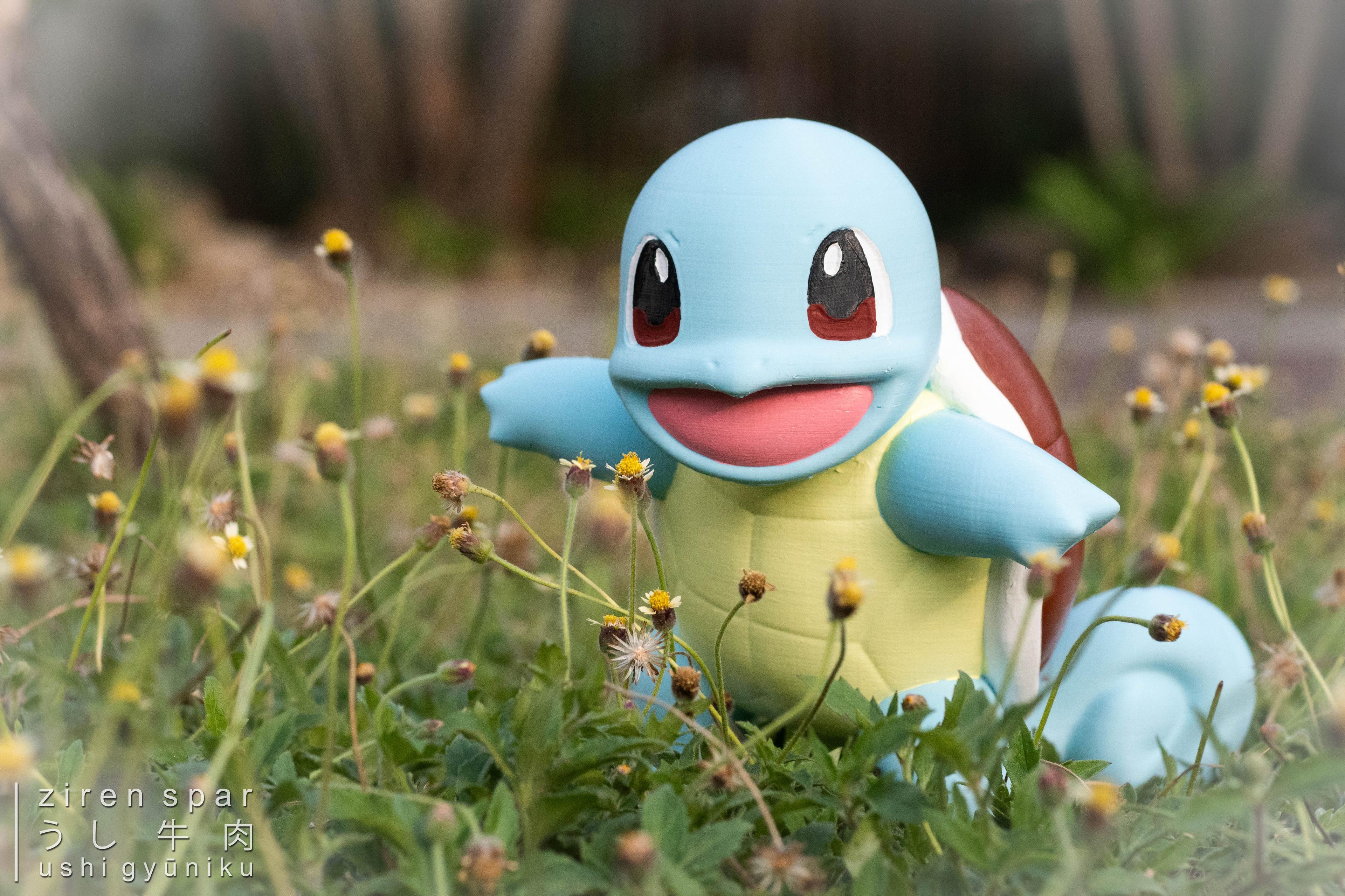 Squirtle(Pokemon) - happy #pokémonDay!
kanto starters will always be special💝💝💝
🧵 polymaker 🤍💙💚💙
🖨️ creality ender 3 pro w/ capricorn tube
📸 gears: niichan 
🧩 assist: touchan & kāchan
🐮 painting & photos by yours truly
#FilamentFebruary - 3d model